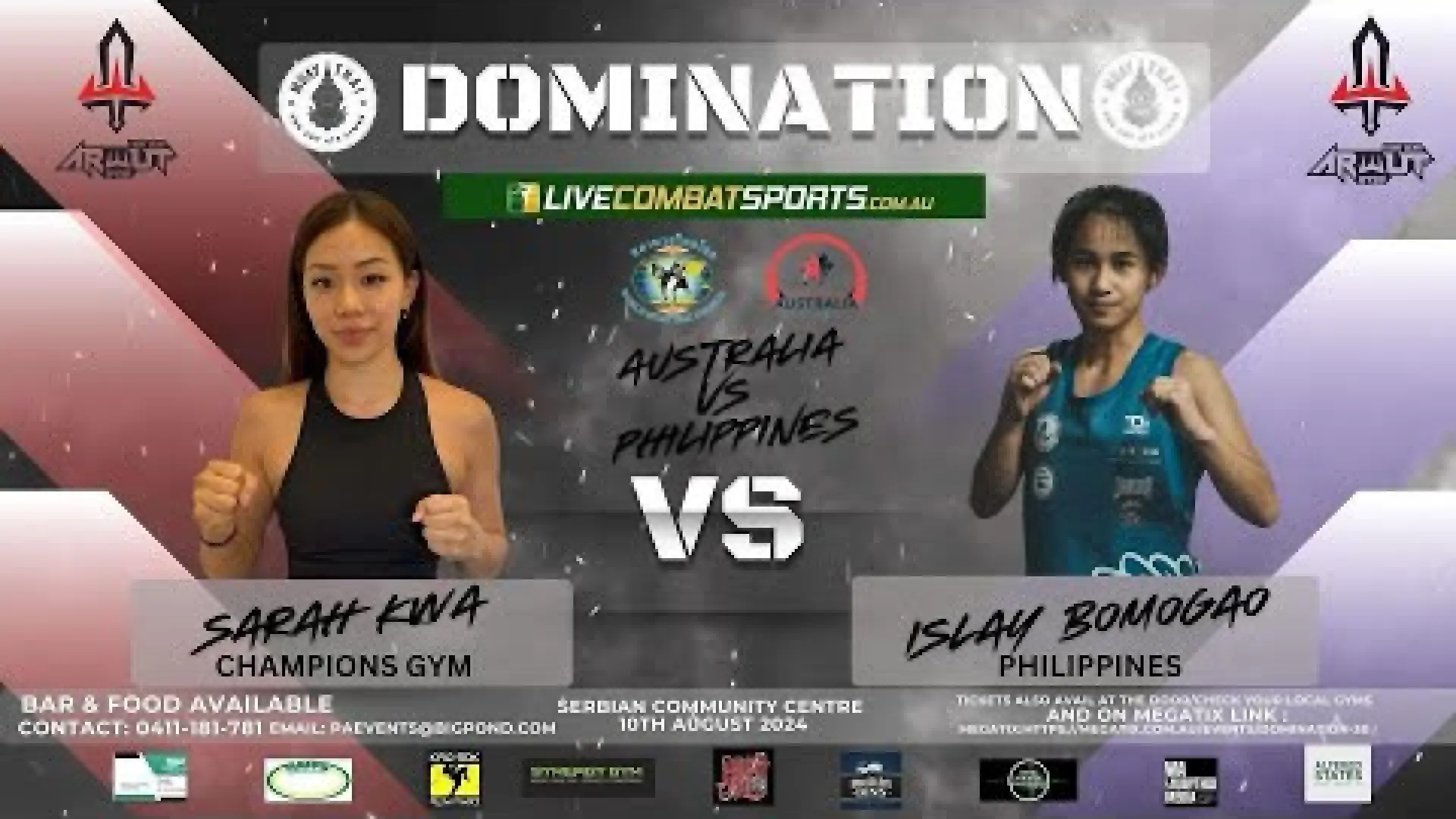 Sarah Kwa vs Islay Erika Bomogao (Fight Video)