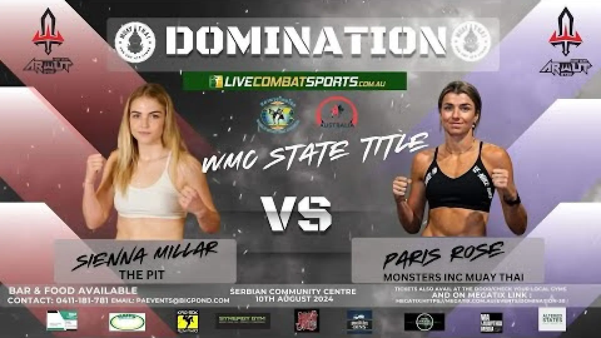 Sienna Millar vs Paris Rose (Fight Video)