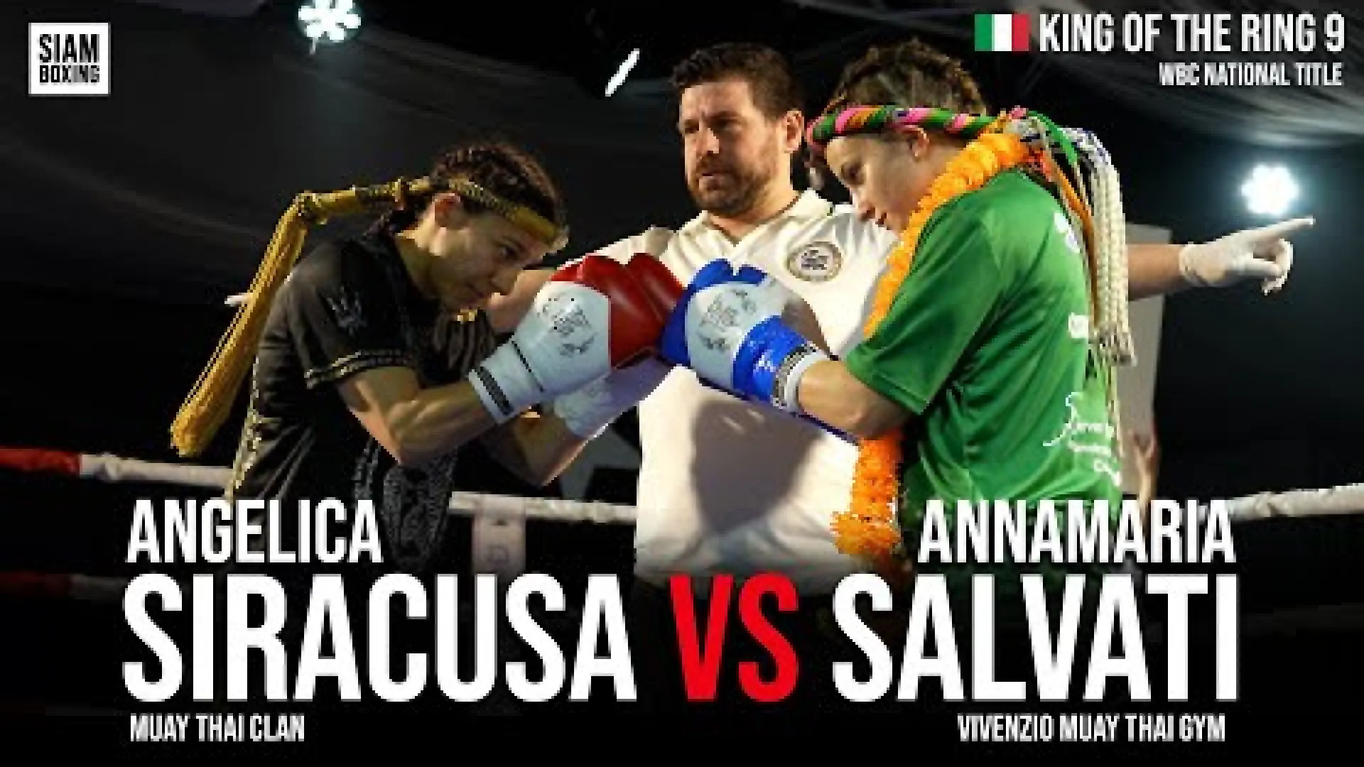 Angelica Siracusa vs Annamaria Salvati (Fight Video)