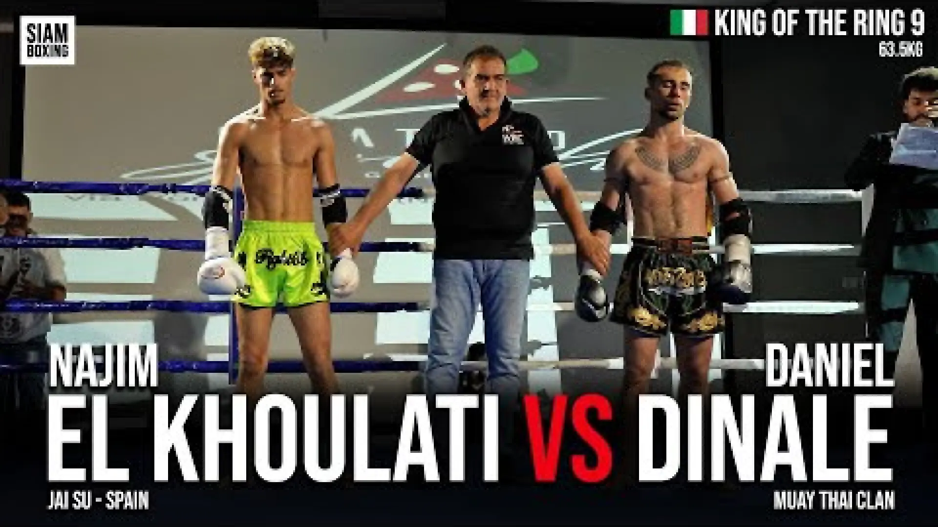 Najim El Khoulati vs Daniel Dinale (Fight Video)