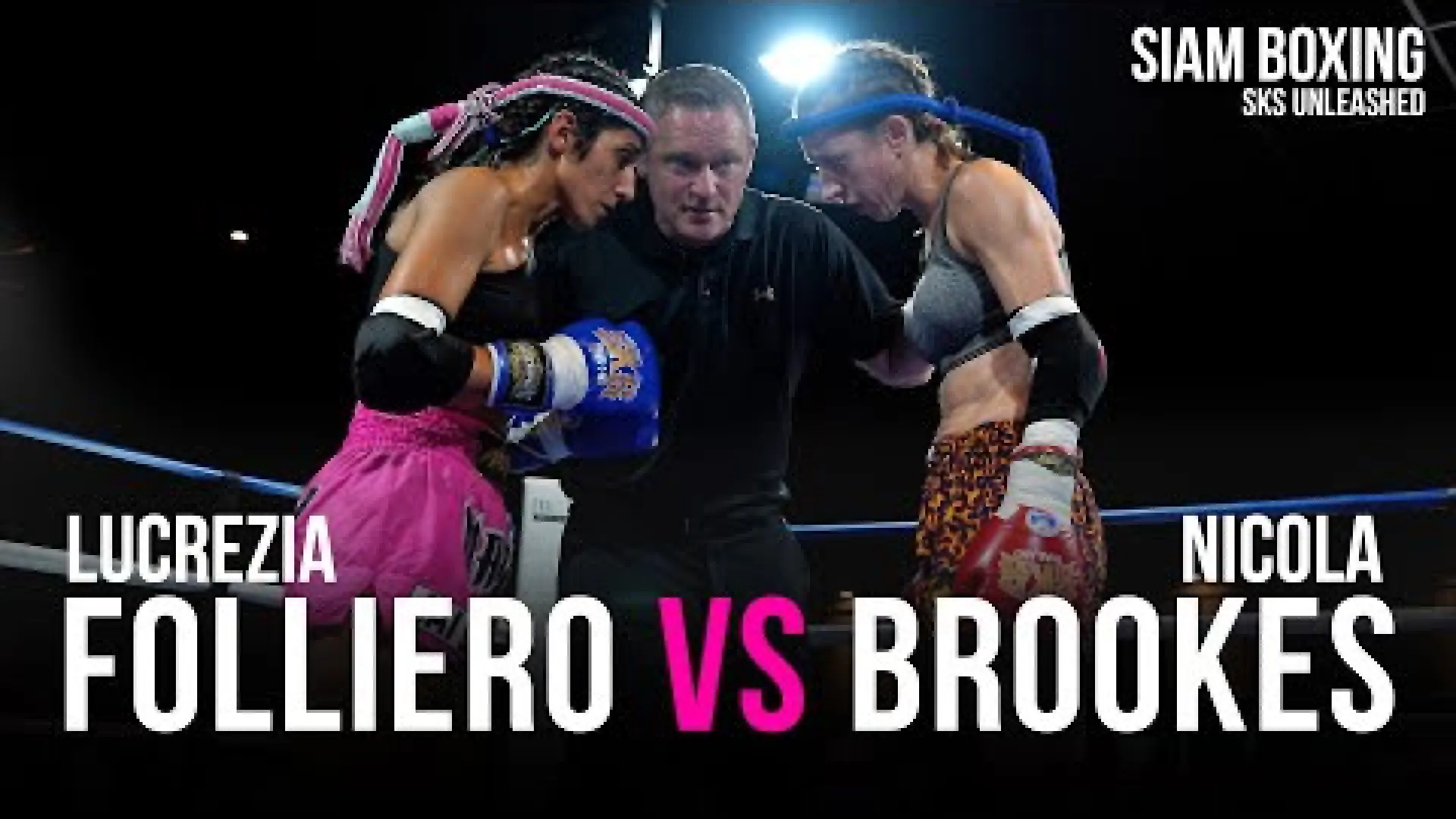 Lucrezia Folliero vs Nicola Brookes (Fight Video)