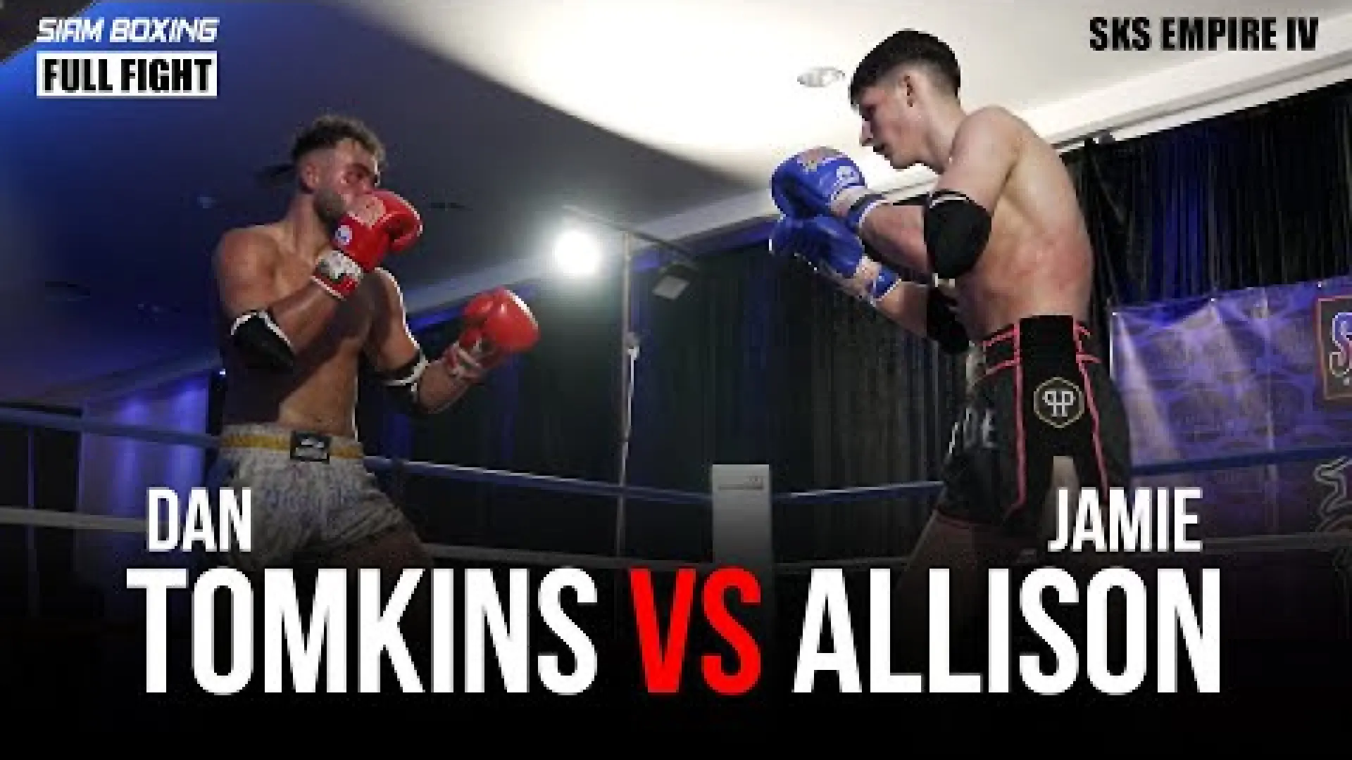 Dan Tomkins vs Jamie Allison (Fight Video)