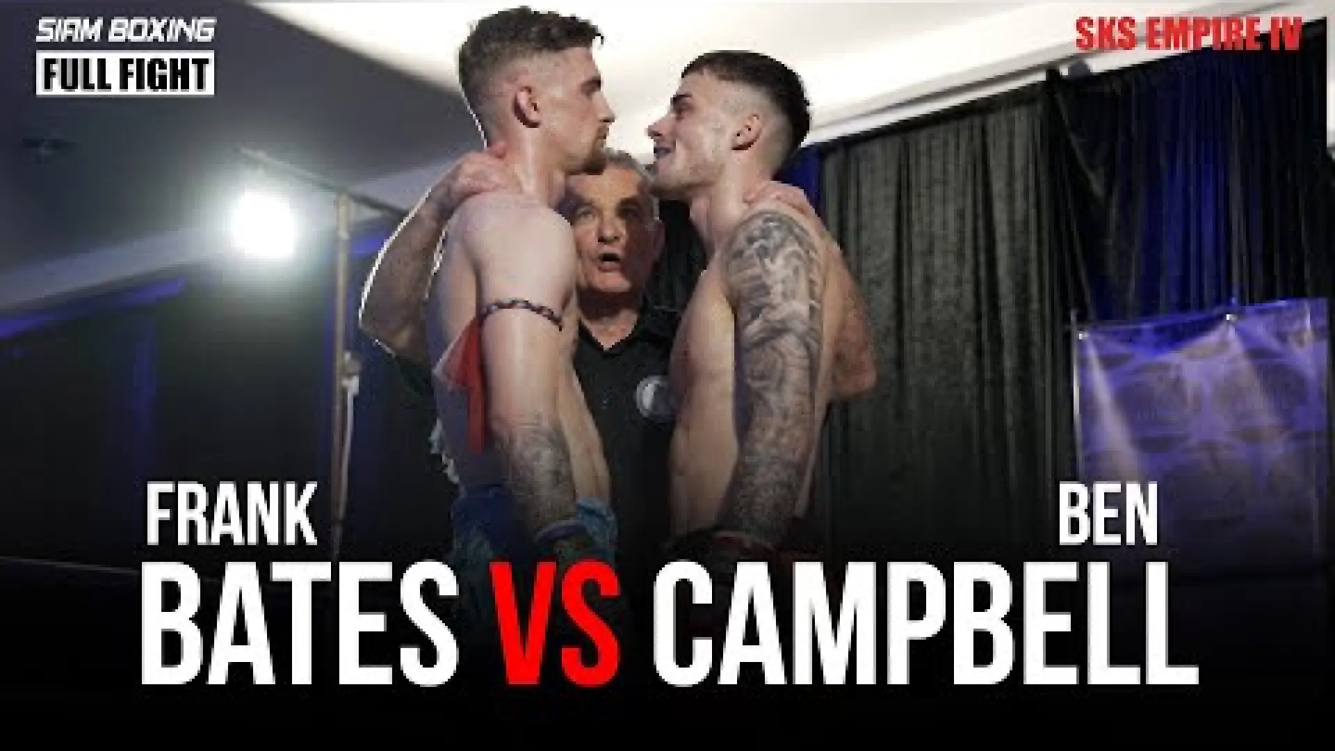 Frank Bates vs Ben Campbell (Fight Video)