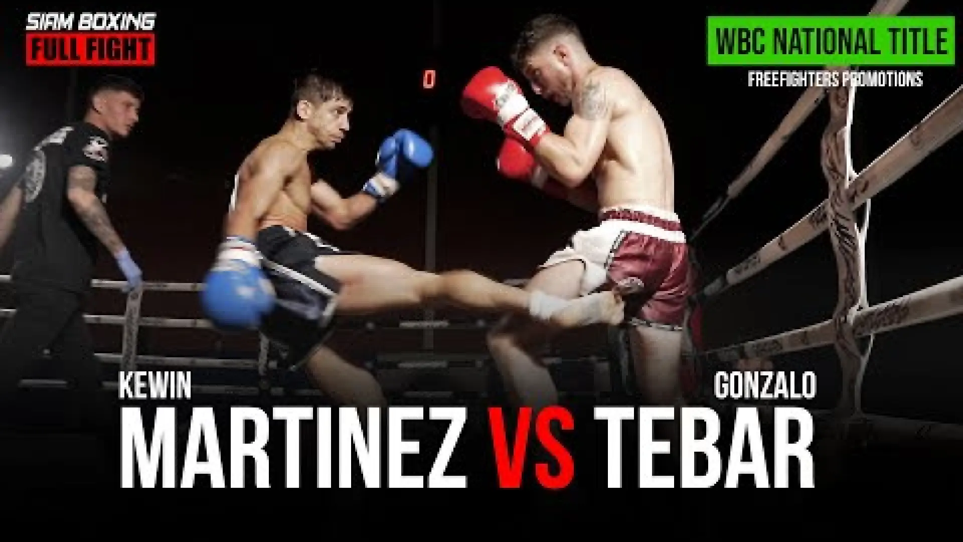 Kevin Martinez vs Gonzalo Tebar (Fight Video)
