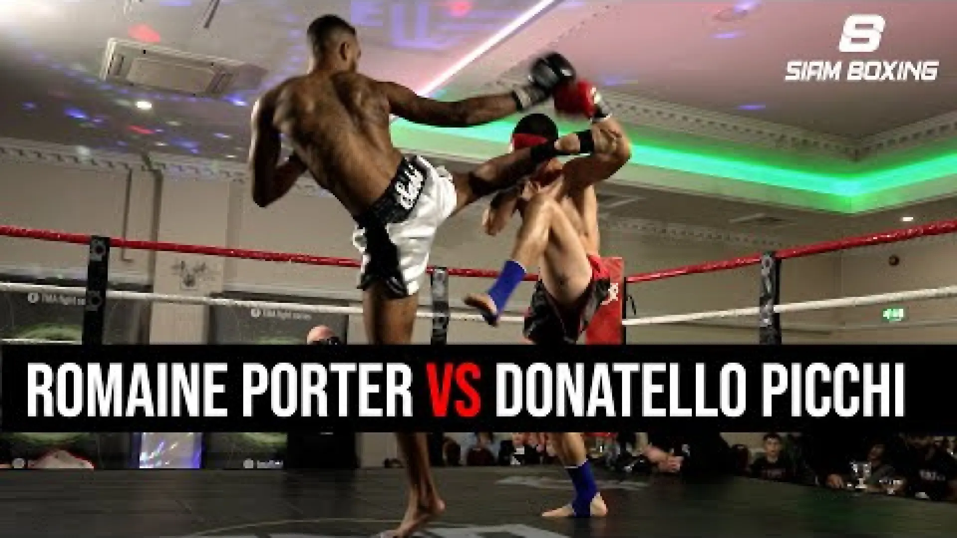 Romaine Porter vs Donatello Picchi (Fight Video)