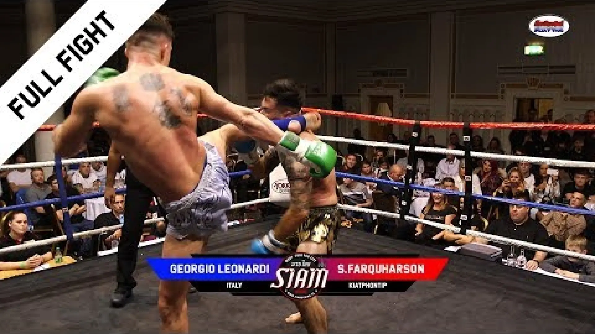 Shane Farquharson vs Georgio Leonardi (Fight Video)