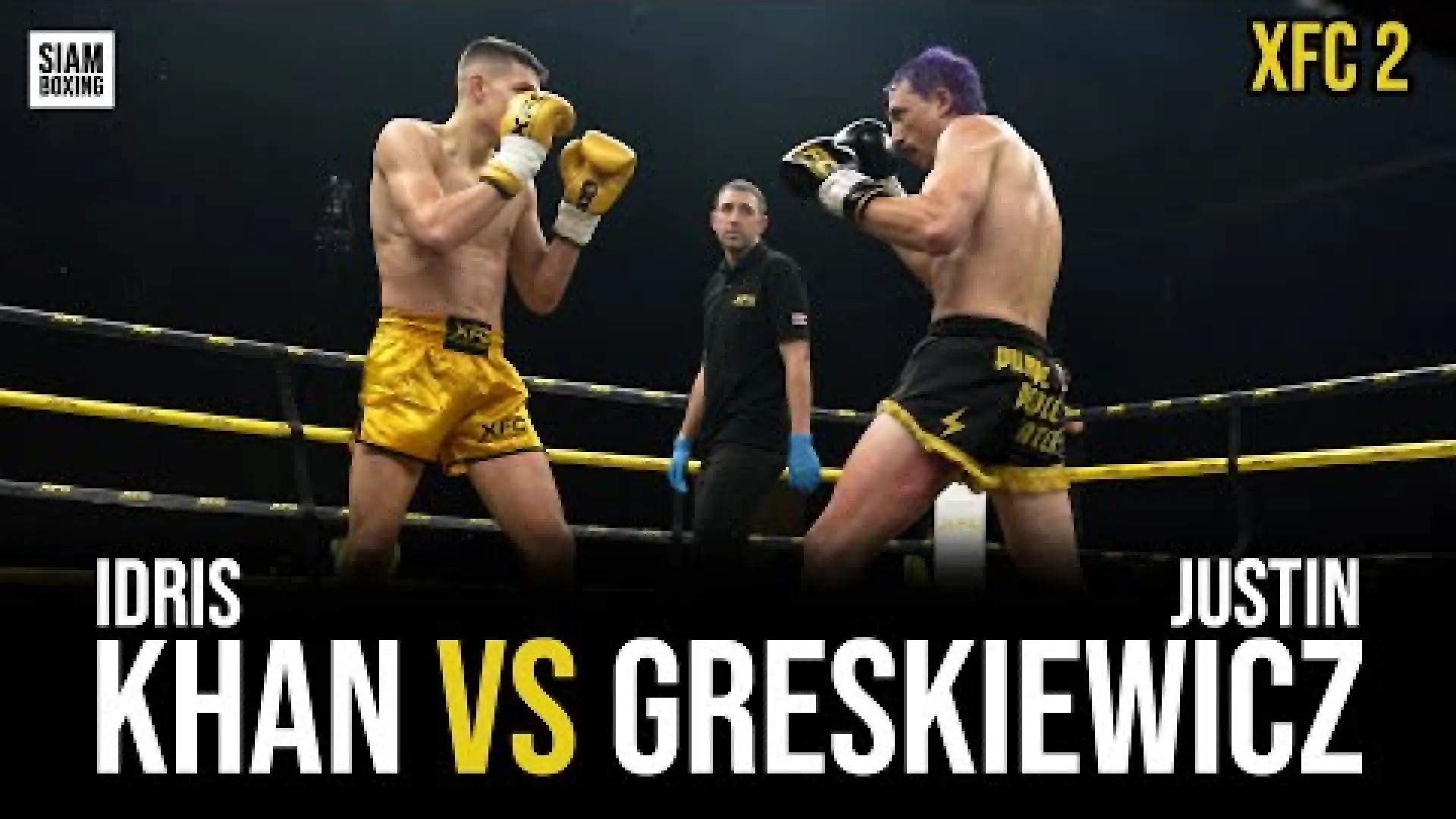 Idris Khan vs Justin Greskiewiczk (Fight Video)