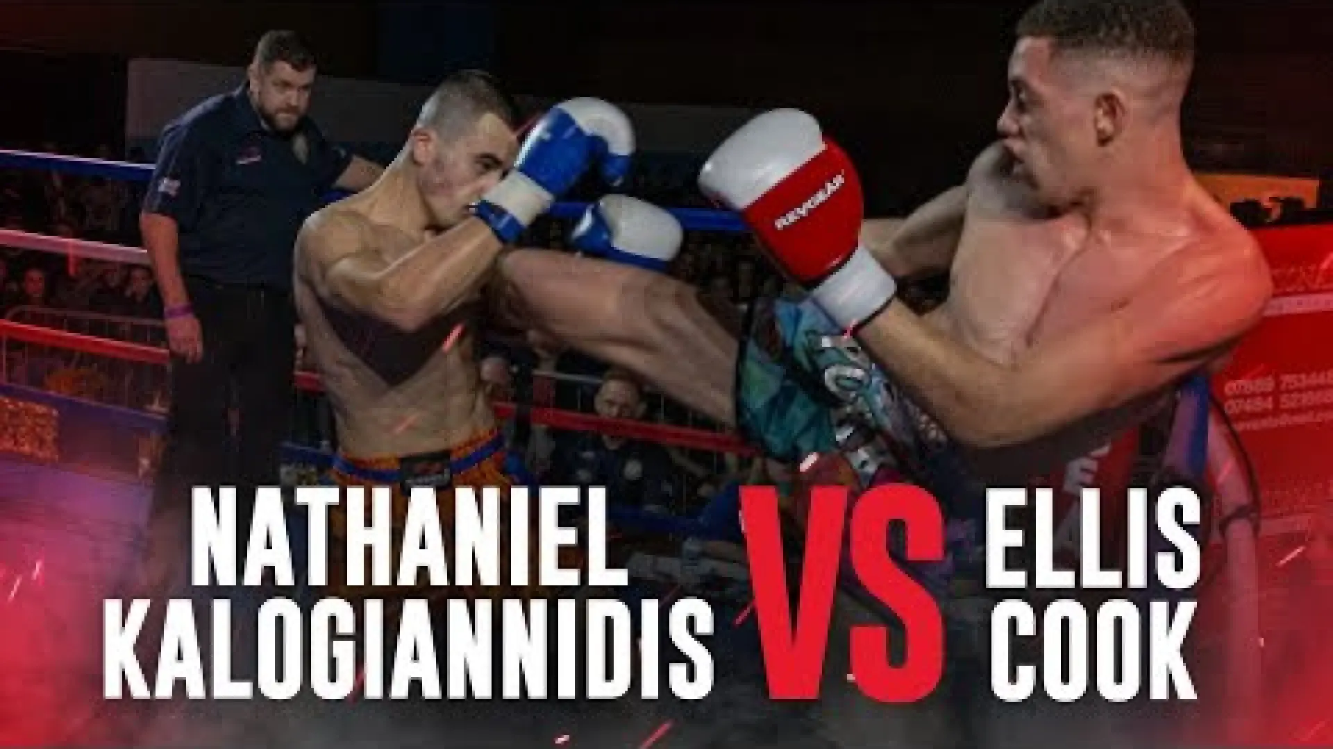 Nathaniel Kalogiannidis vs Ellis Cook (Fight Video)