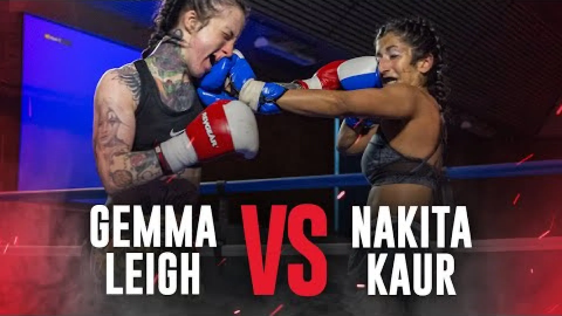 Gemma Leigh Horrors vs Nakita Kaur (Fight Video)