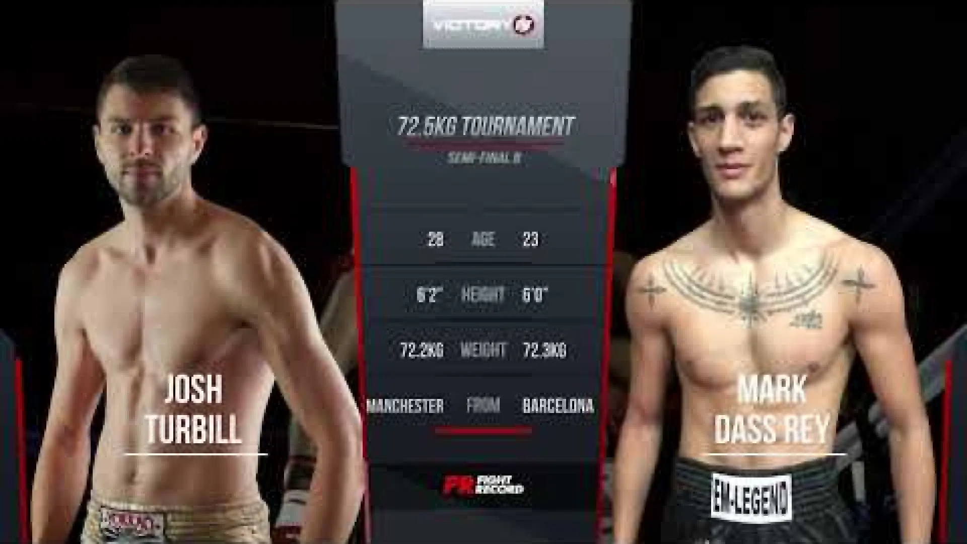 Josh Turbill vs Marc Dass Rey (Fight Video)