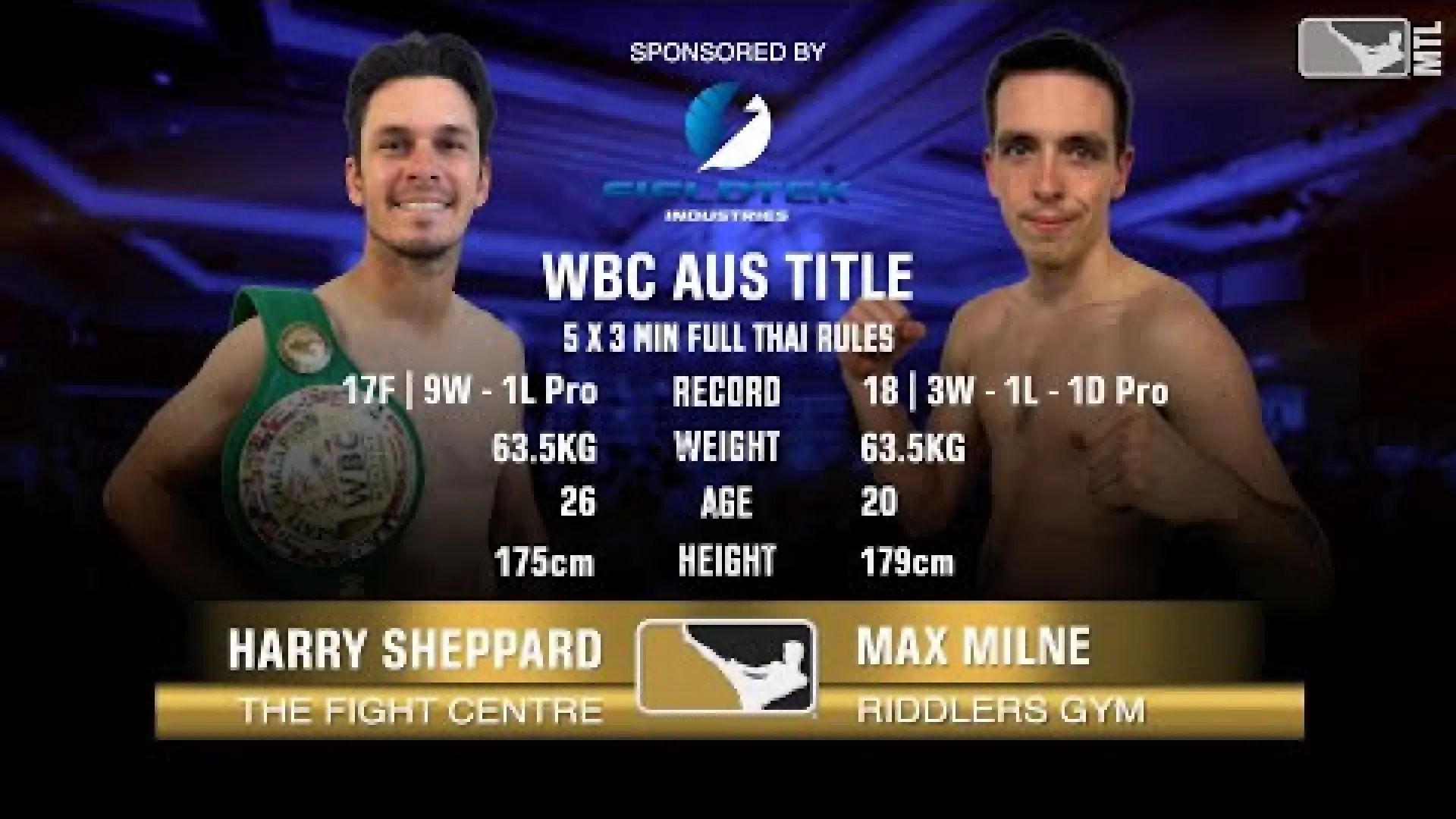 Harry Sheppard vs Max Milne (Fight Video)