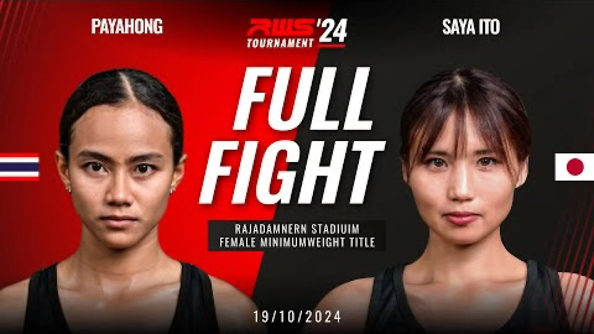 Phayahong Banchamek vs Saya Ito (Fight Video)