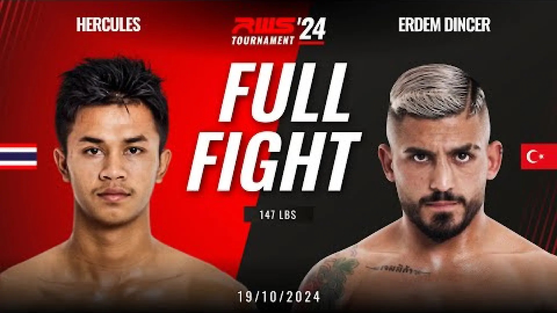 Hercules Wor Chakrawut vs Erdem Dincer (Fight Video)