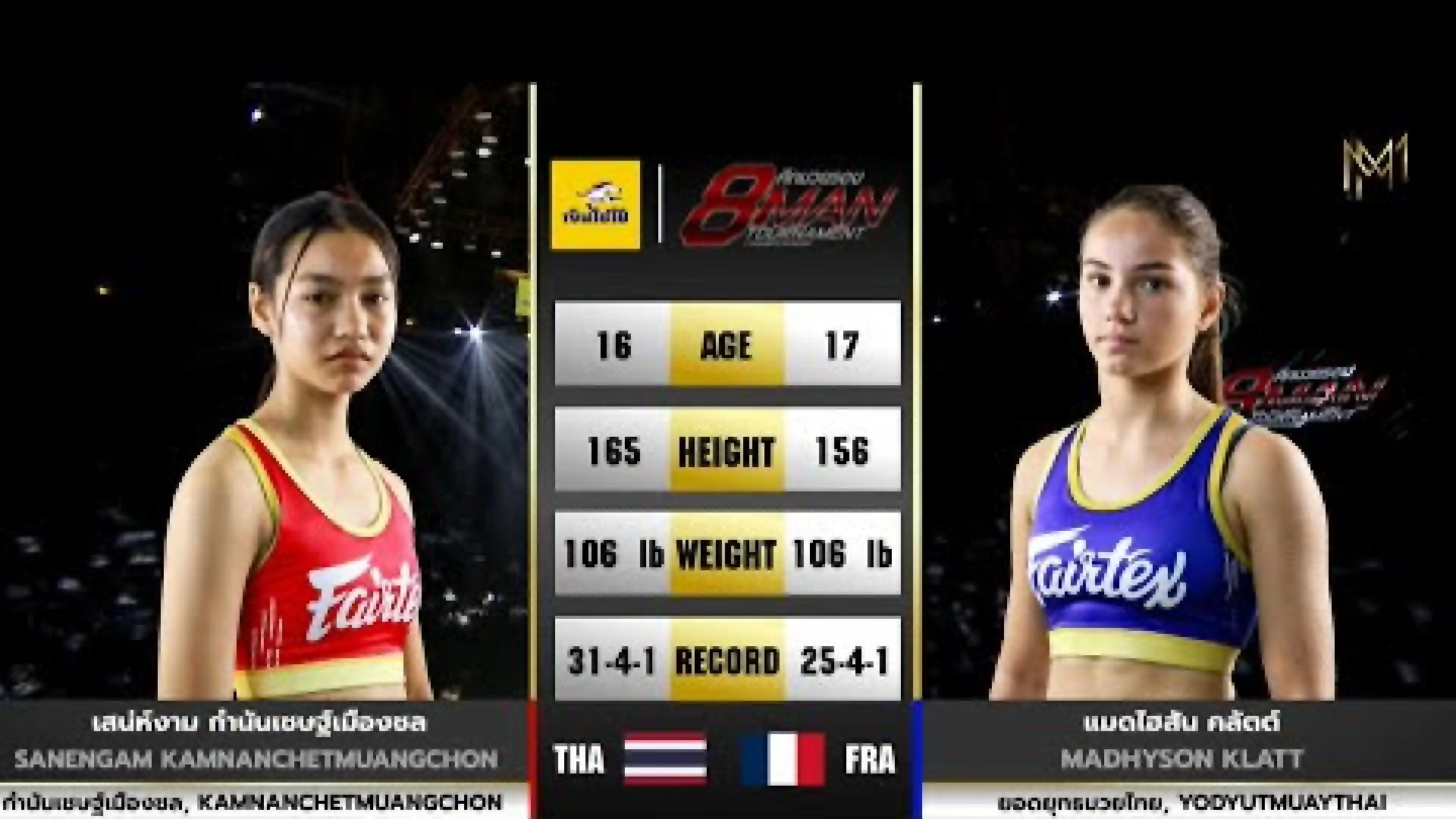 SanehNgam KamnanChetMuangChon vs Madhyson Klatt (Fight Video)