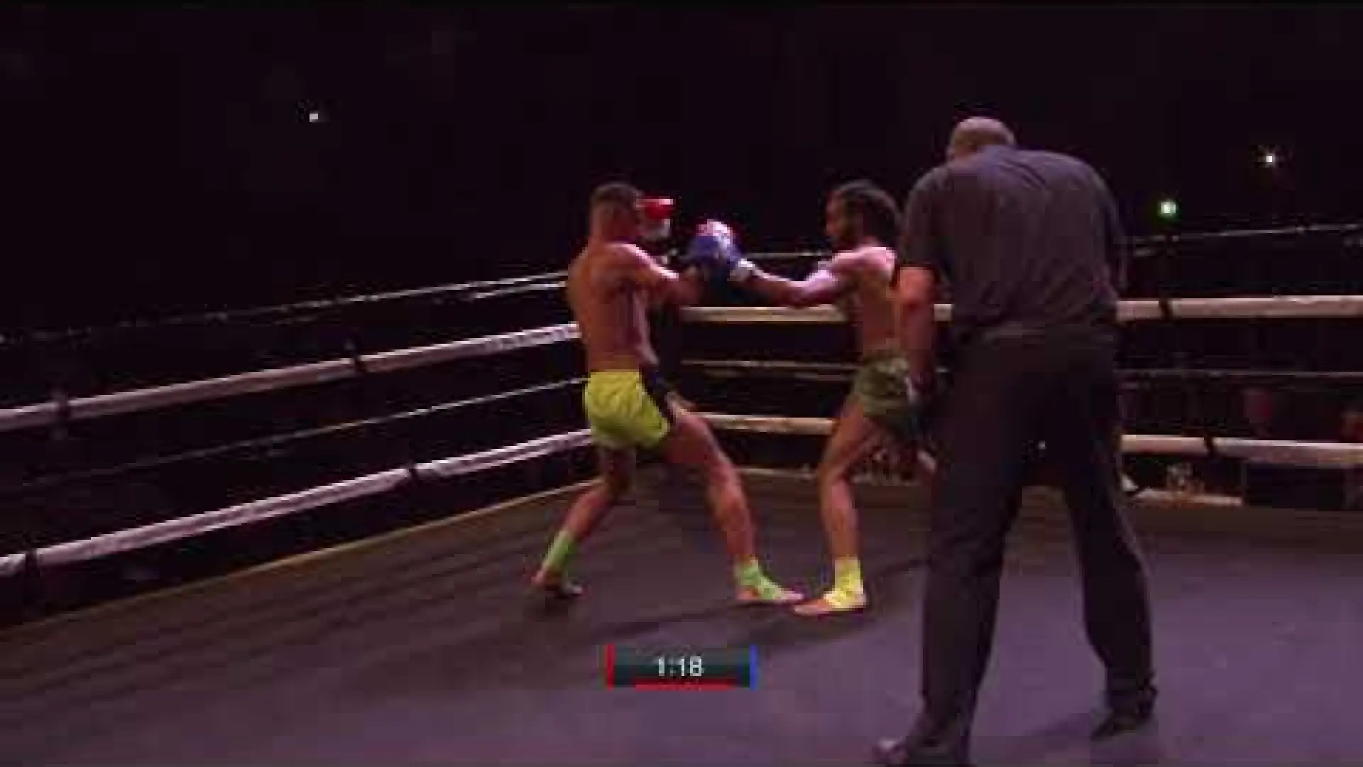 Shaq Davies vs Andy Turland (Fight Video)