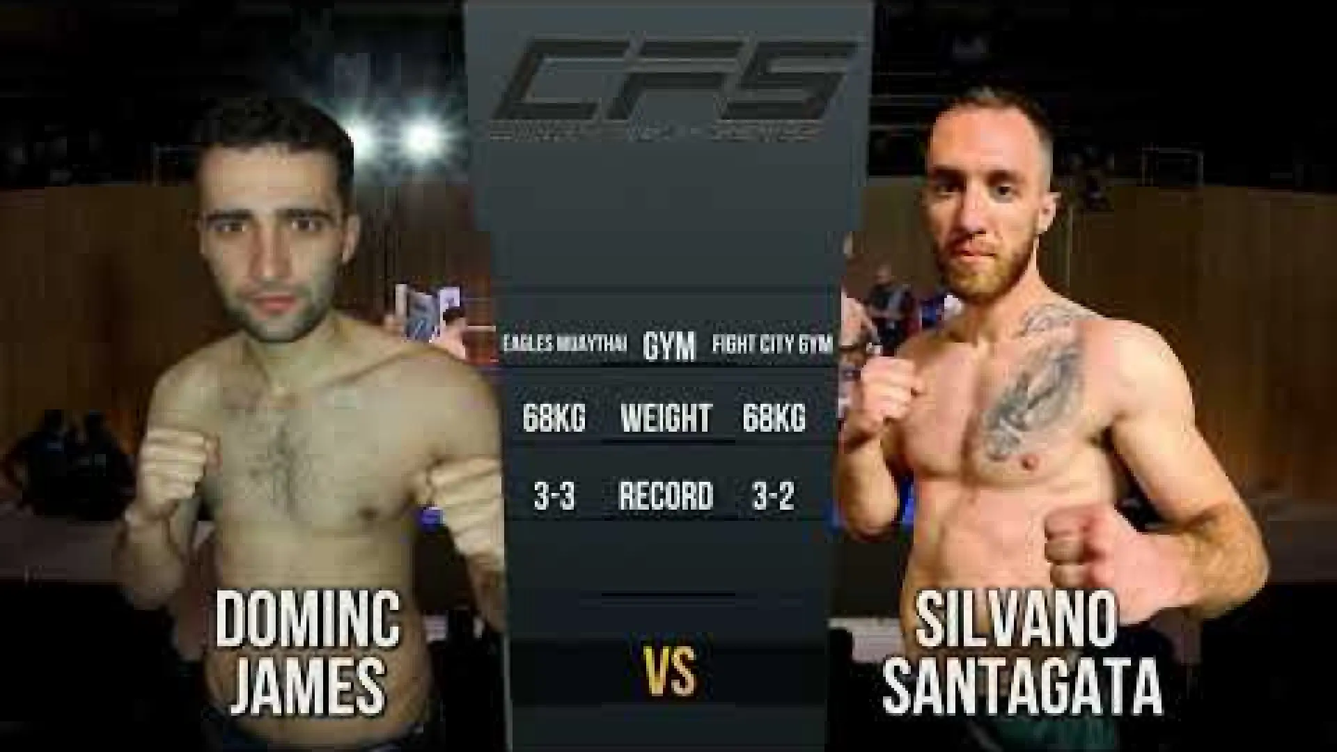 Dominic James vs Silvano Santagata (Fight Video)
