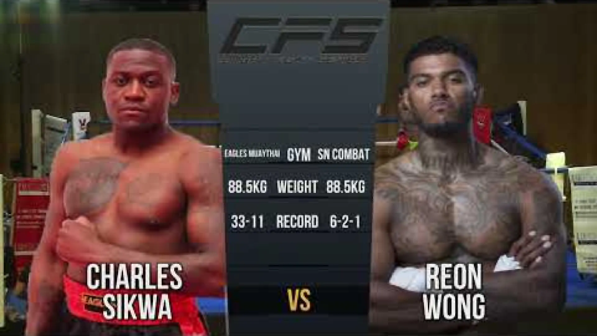 Charles Sikwa vs Reon Wong (Fight Video)