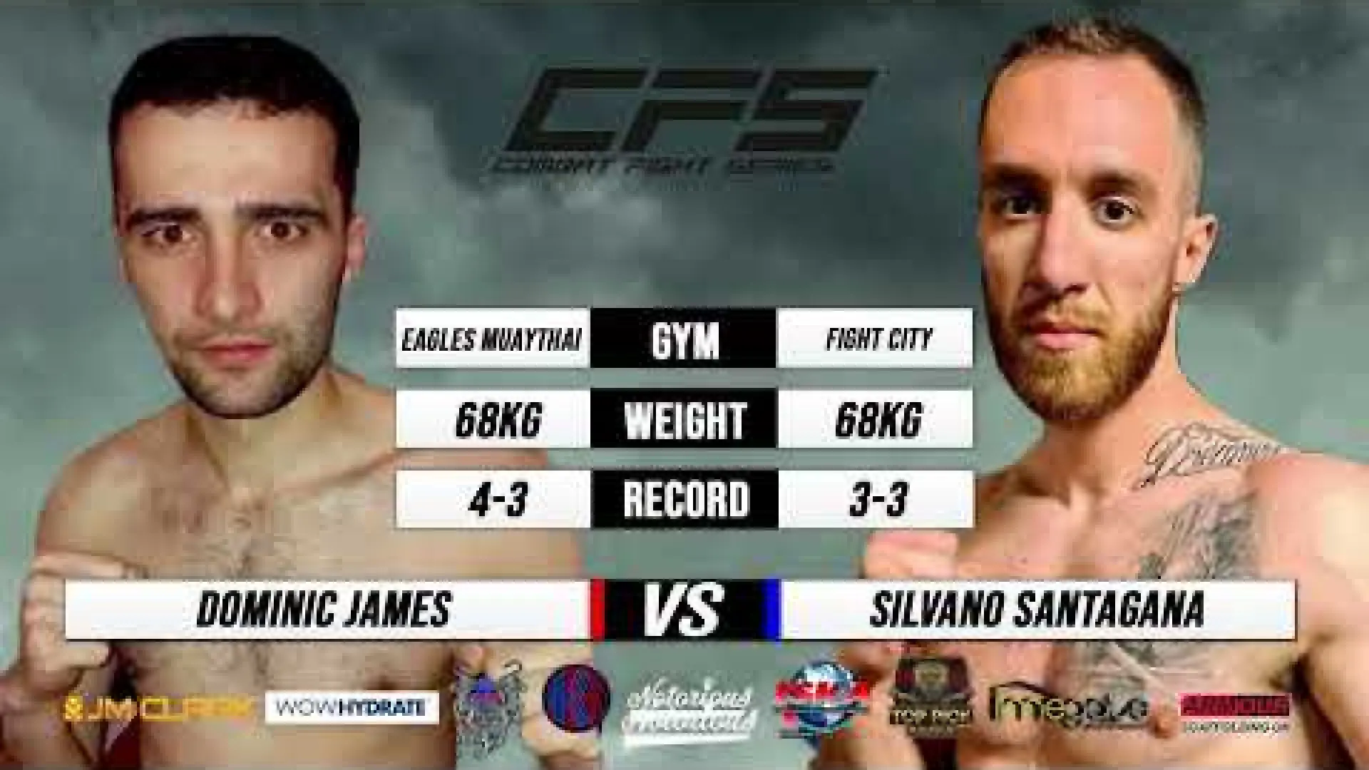 Dominic James vs Silvano Santagata (Fight Video)