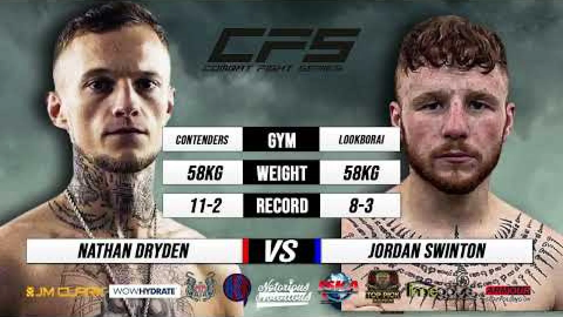 Nathan Dryden vs Jordan Swinton (Fight Video)