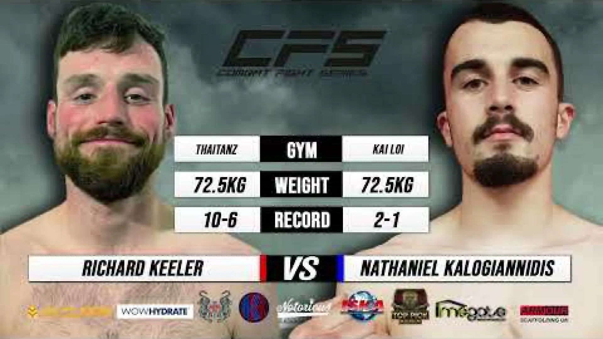 Richard Keeler vs Nathaniel Kalogiannidis (Fight Video)