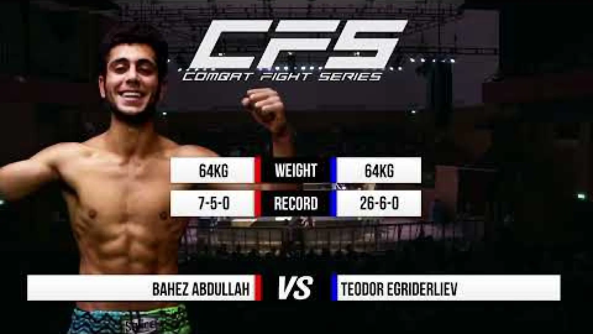 Bahez Abdullah vs Teodor Egriderliev (Fight Video)