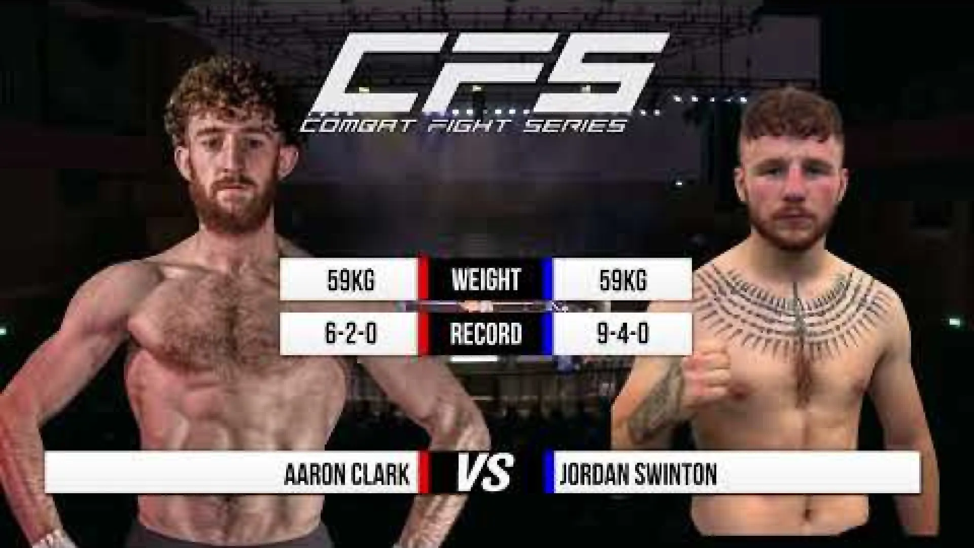 Aaron Clarke vs Jordan Swinton (Fight Video)