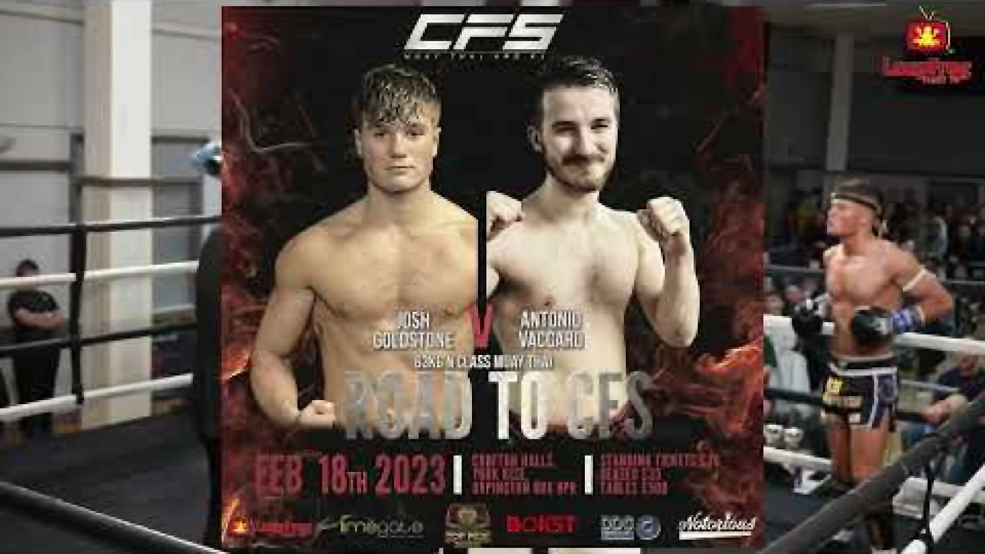 Josh Gladstone vs Antonio Vaccaro (Fight Video)