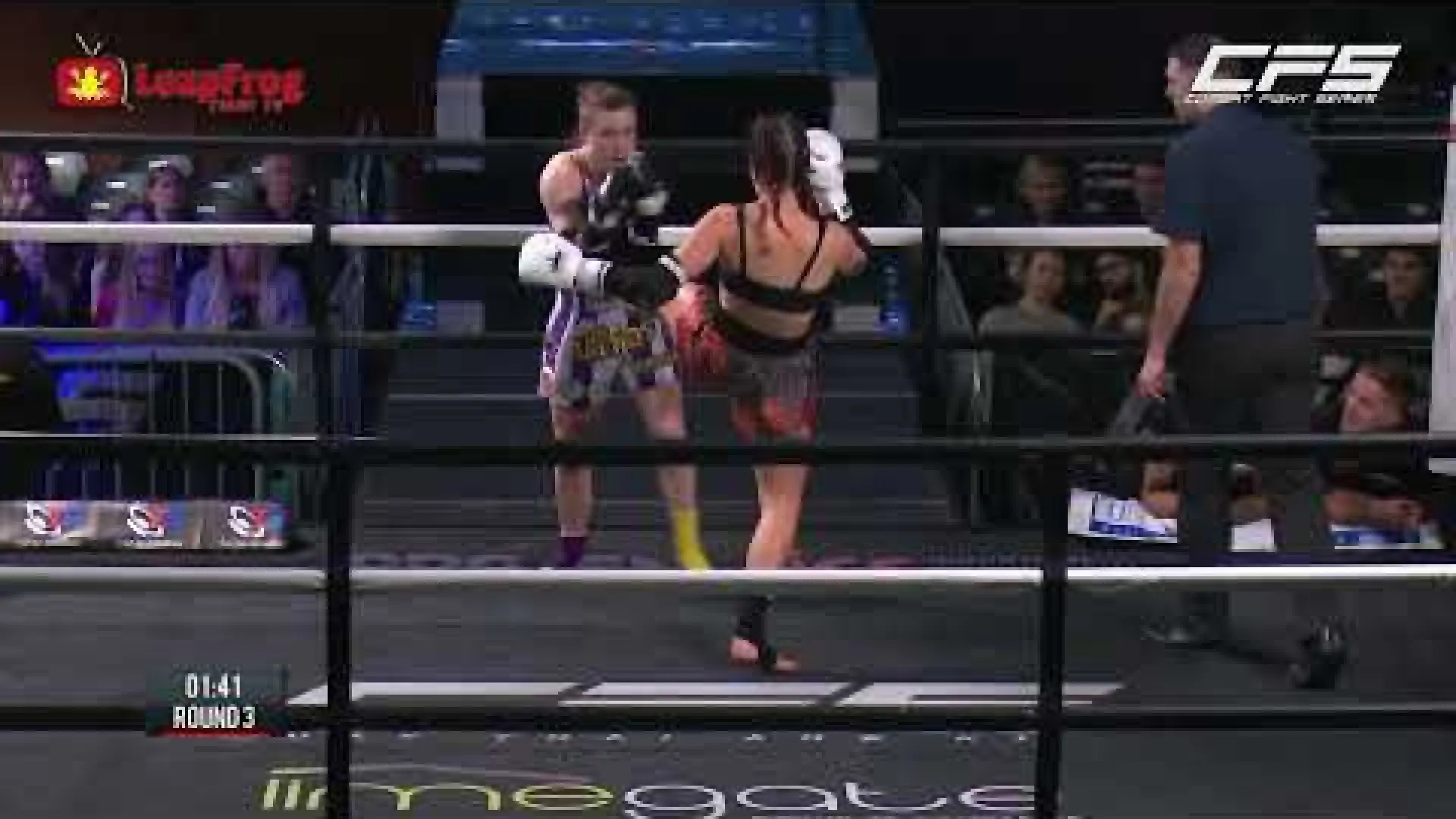 Izzi Wilkins vs Nicole Van Oosterom (Fight Video)