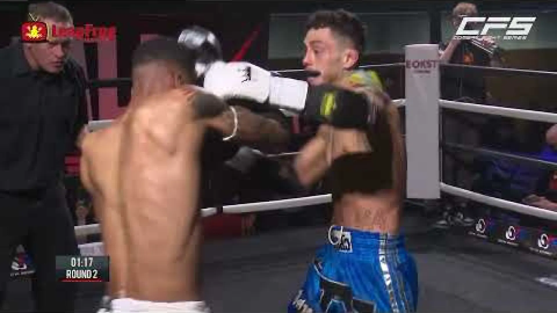 Damien Gladstone vs Jordan Harewood (Fight Video)