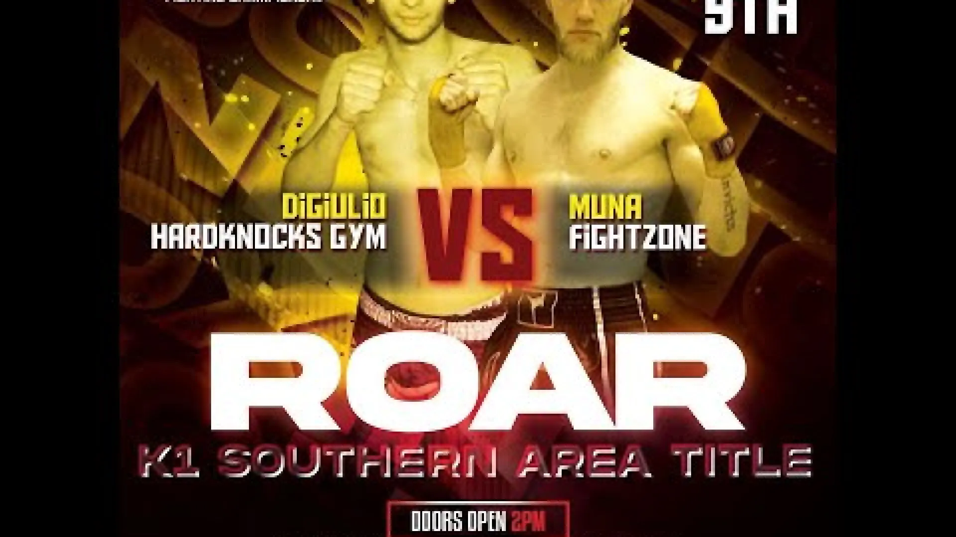 Ryan Muna vs Tom Di Giulio (Fight Video)