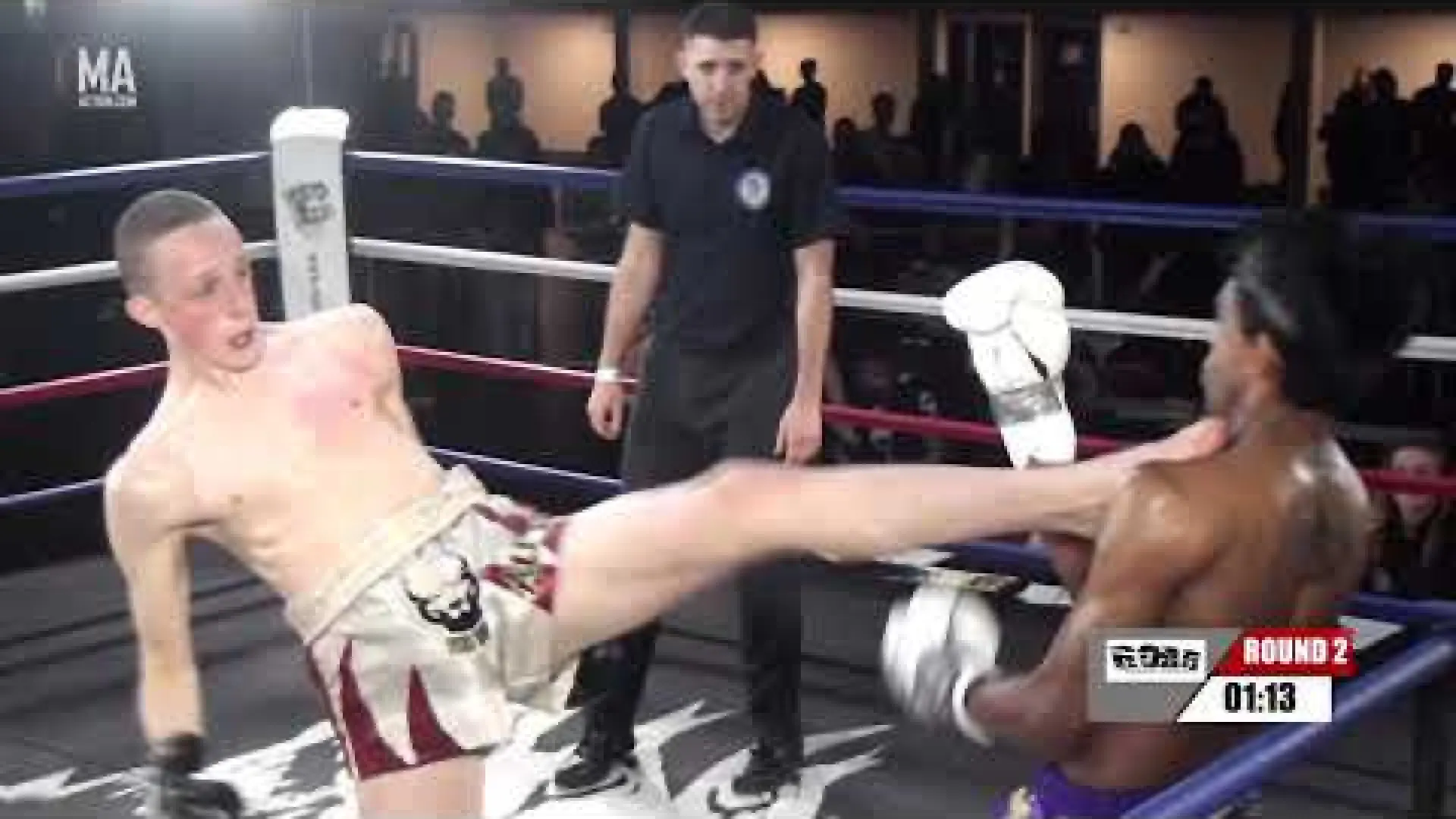 Alex Jones vs Brandon Chilon (Fight Video)