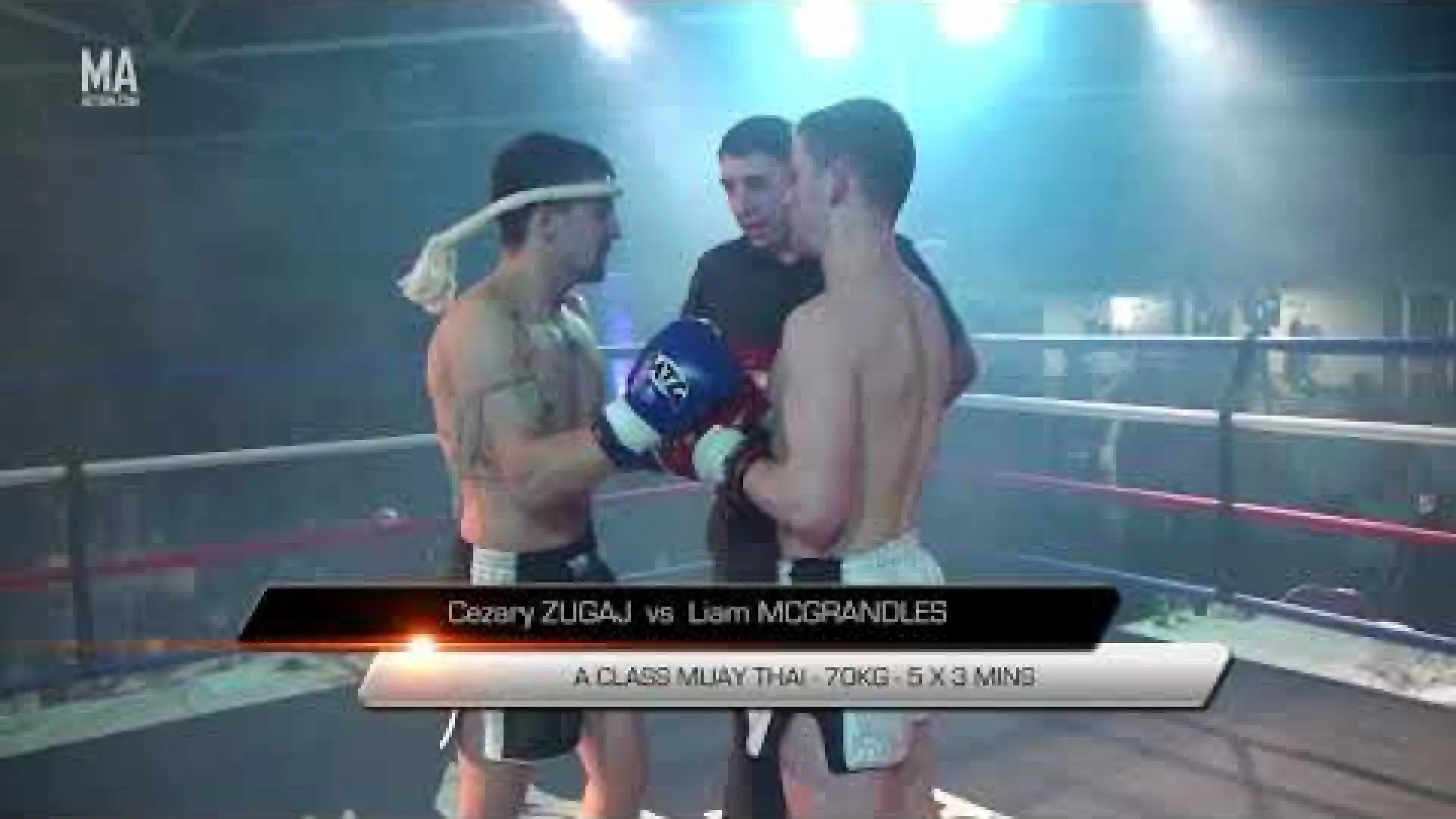 Cezary Zugaj vs Liam McGrandles (Fight Video)