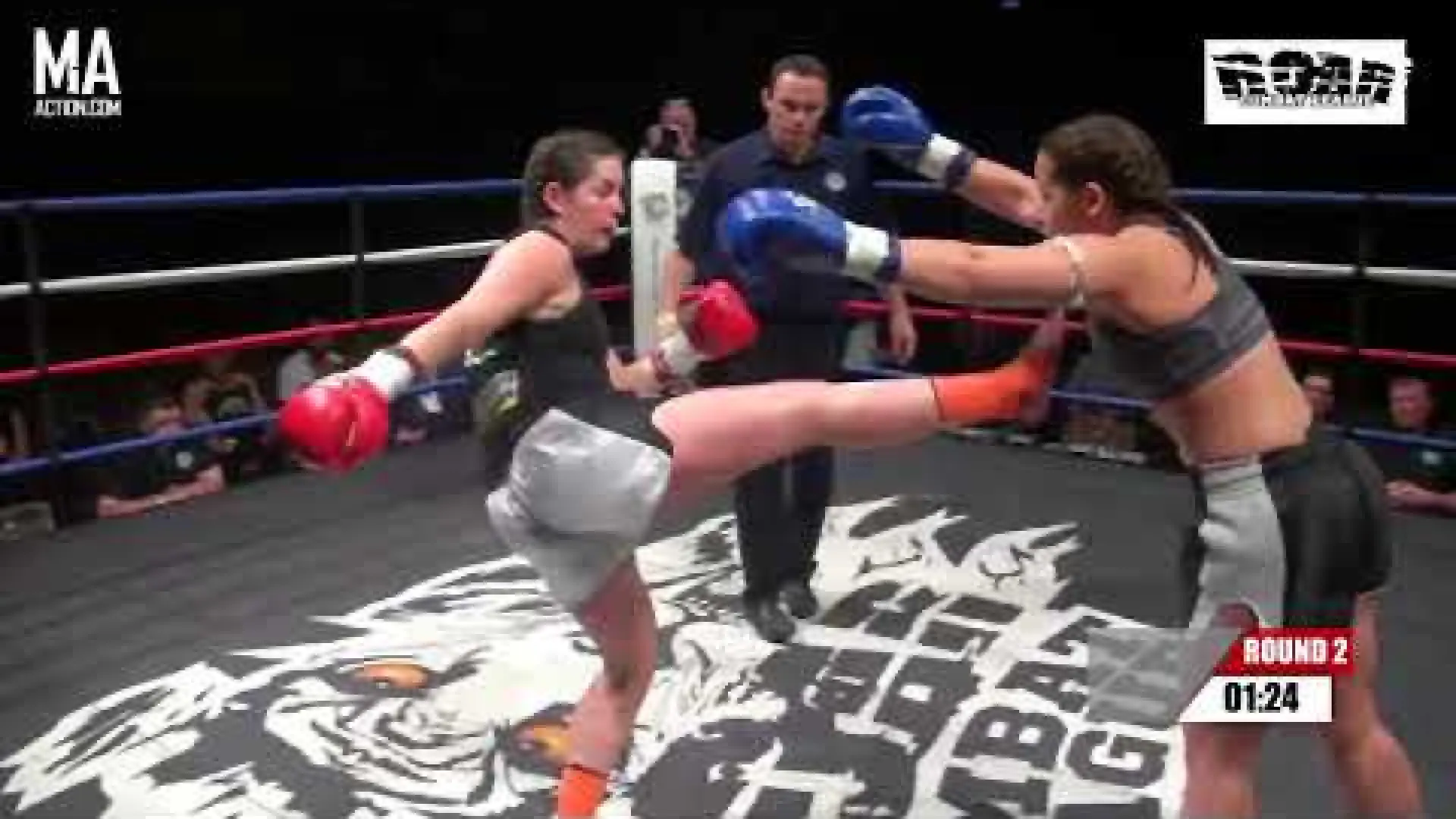 Clarissa Pryor vs Natalie Keogan (Fight Video)