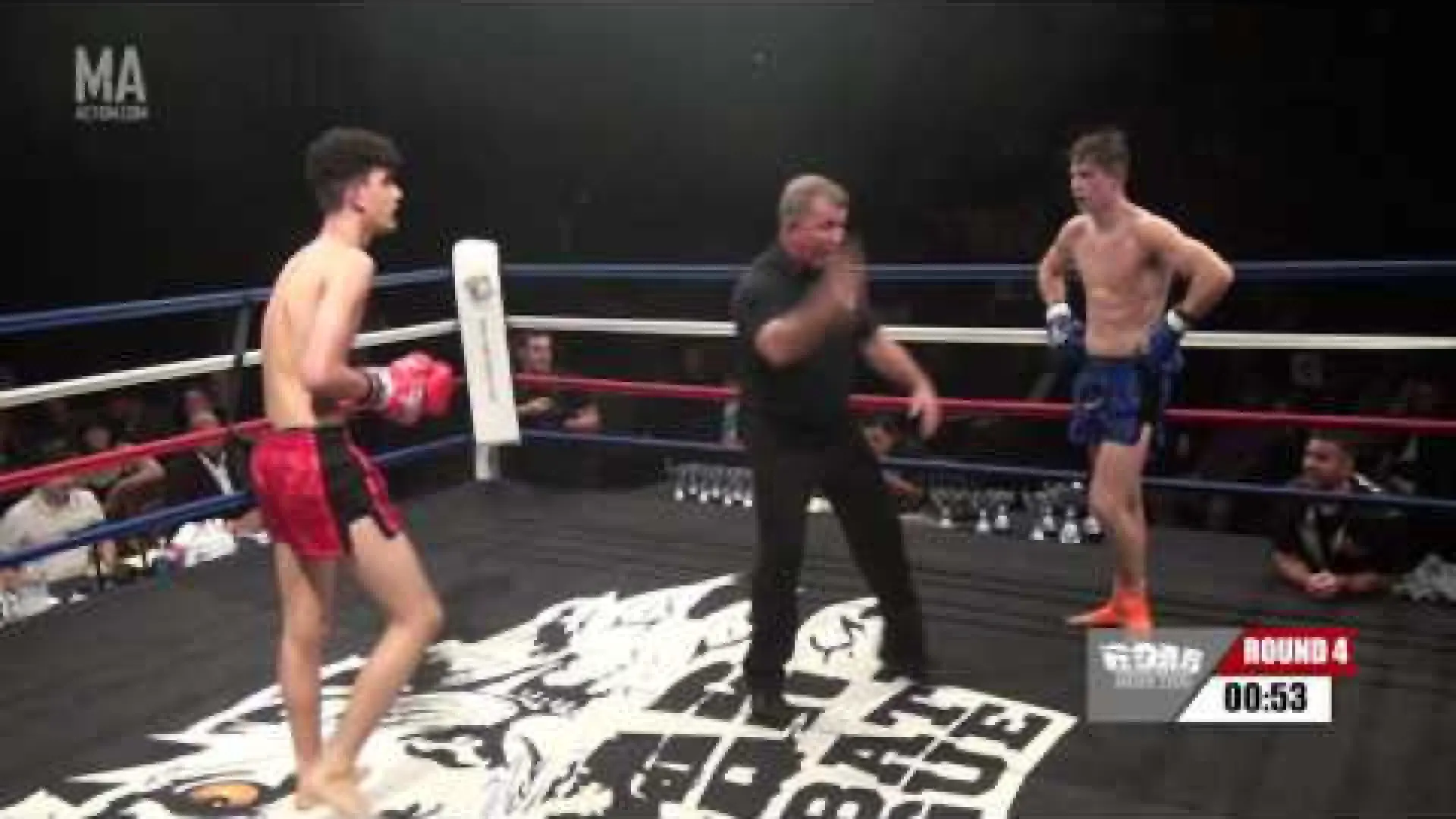 Elliott Hallworth vs Aminilla Rahman (Fight Video)