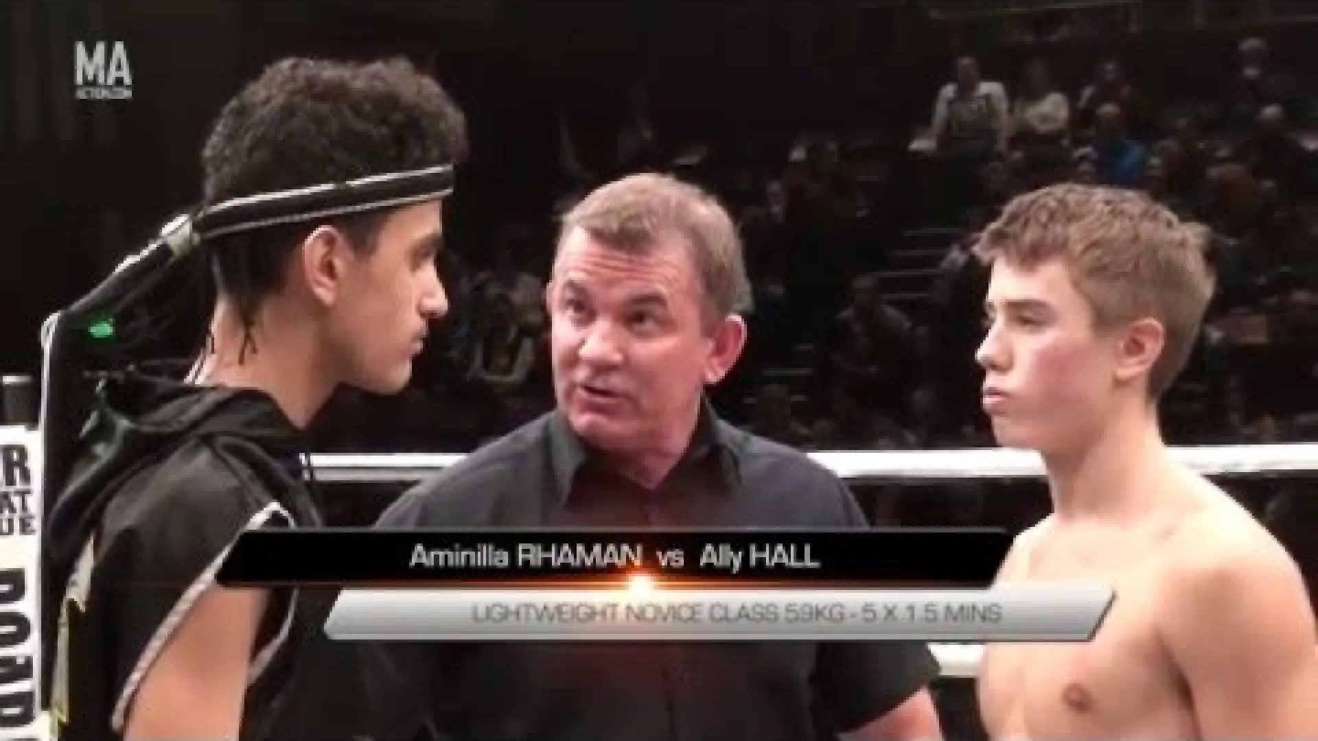 Aminilla Rahman vs Ally Hall (Fight Video)
