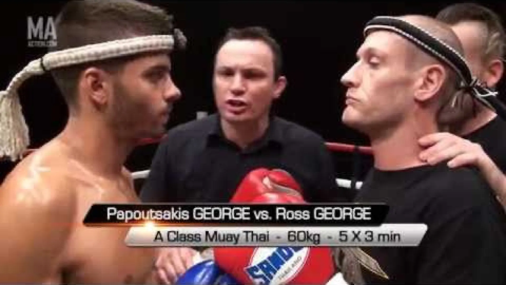 Ross George vs Papoutsakis George (Fight Video)