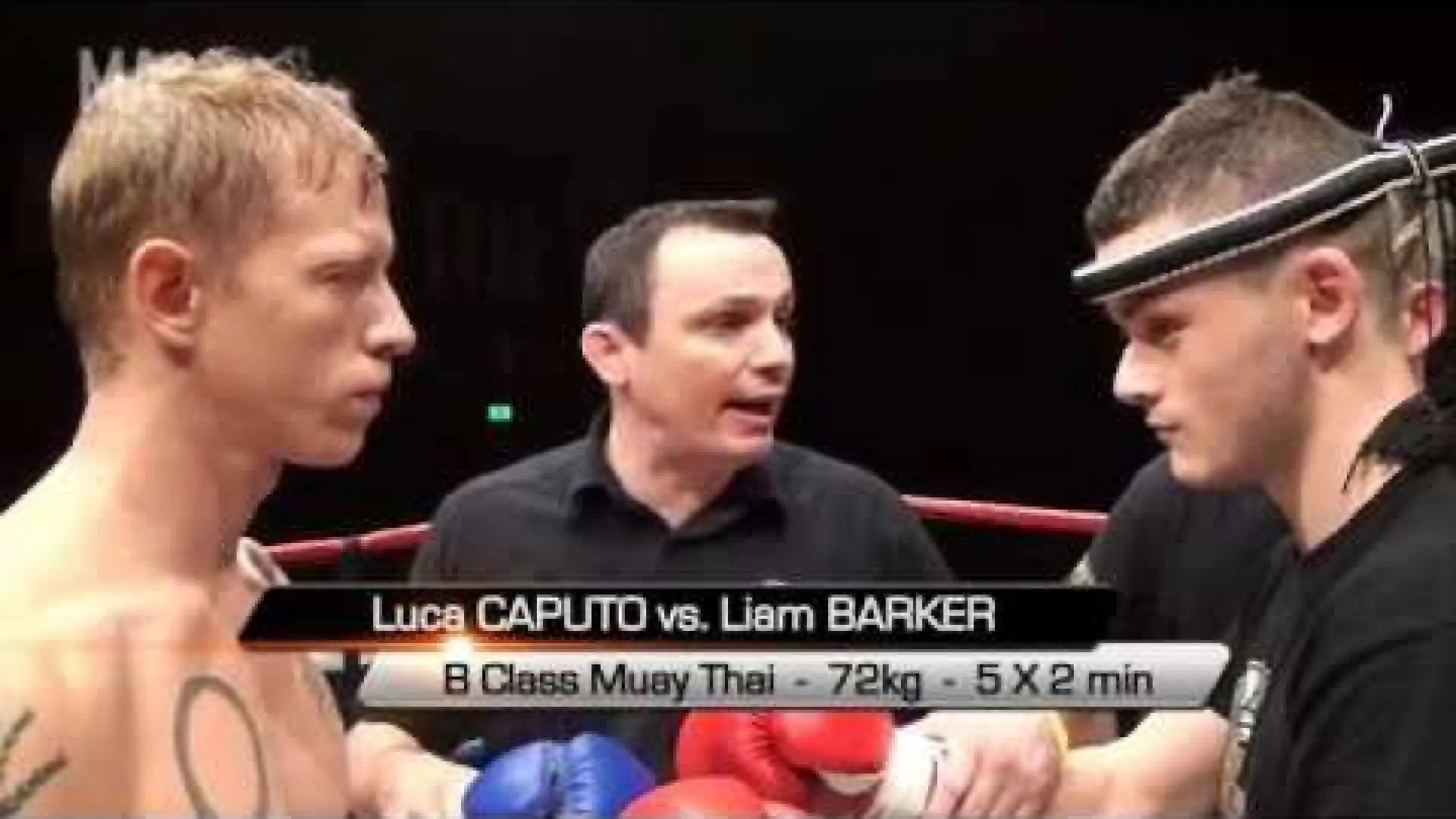 Liam Barker vs Luca Caputo (Fight Video)
