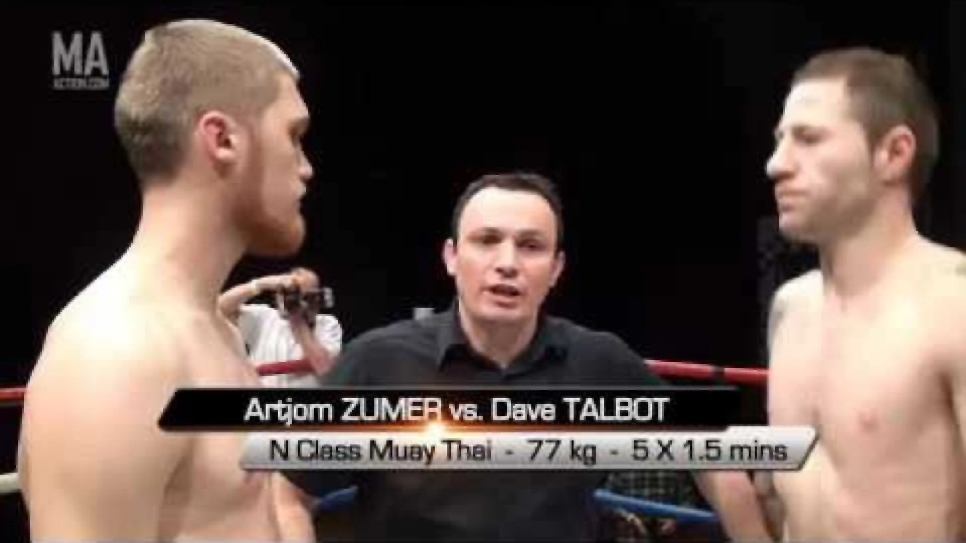 Dave Talbot vs Artjom Zumer (Fight Video)