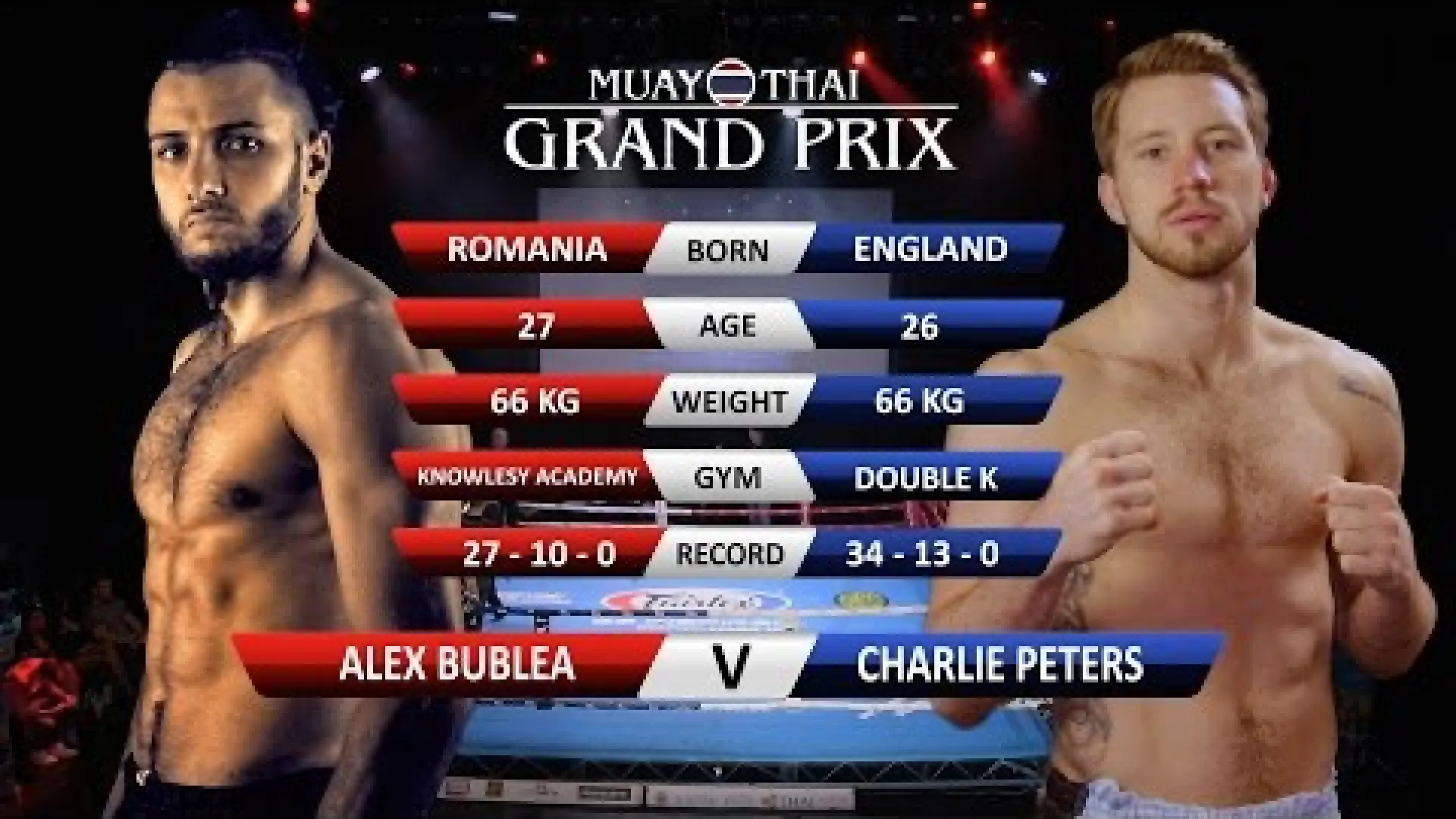 Charlie Peters vs Alex Bublea (Fight Video)
