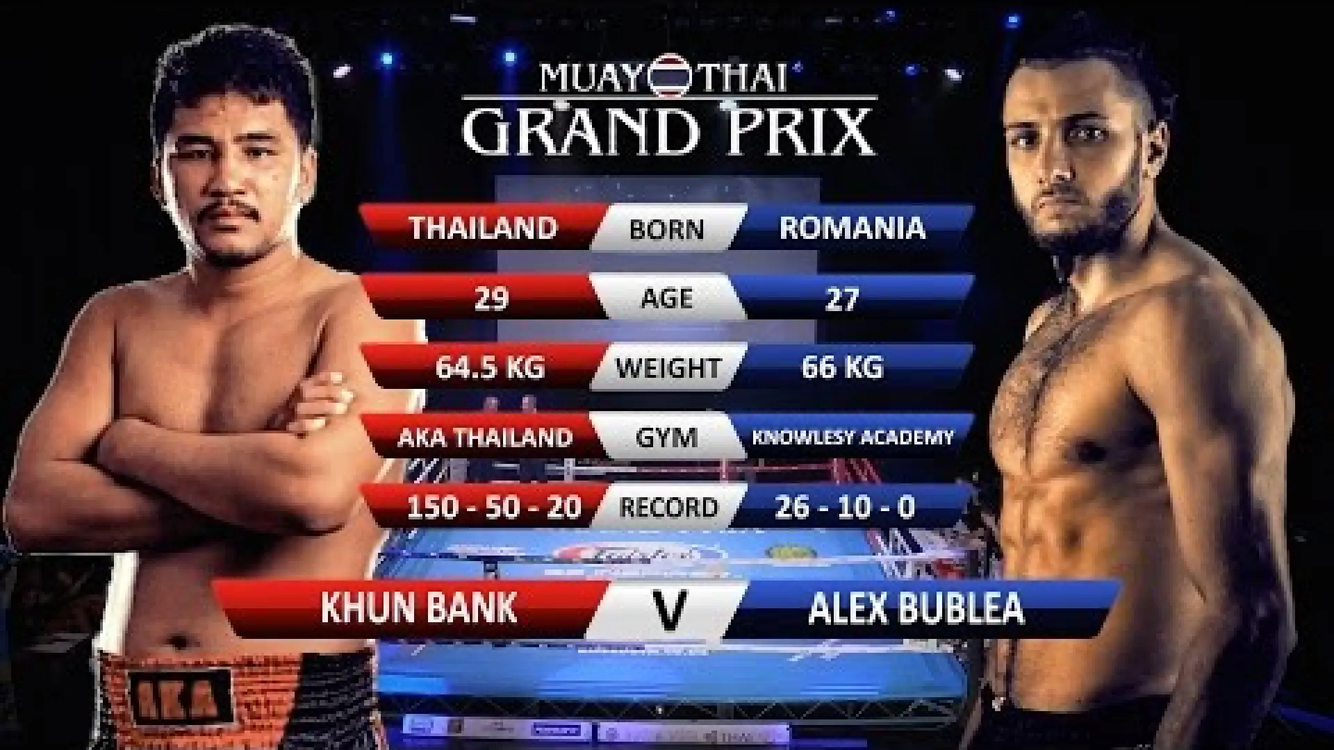 Alex Bublea vs Khun Bank (Fight Video)