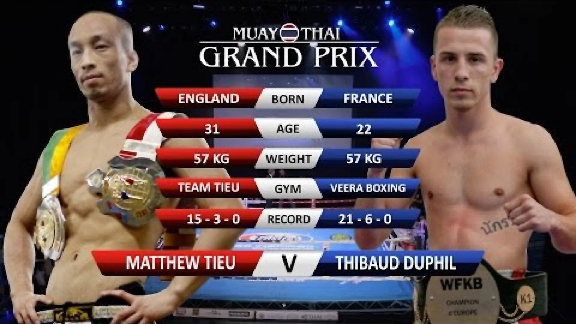 Matthew Tieu vs Thibaud Duphil (Fight Video)