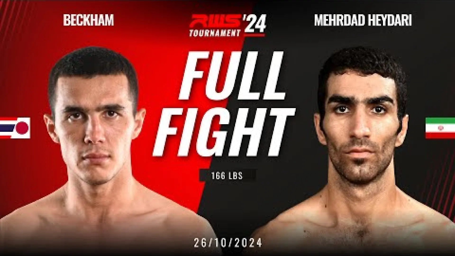 Beckham Bigwinchampiongym vs Mehrdad Heydari (Fight Video)