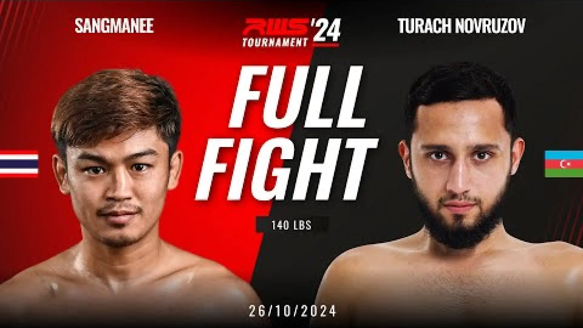 Sangmanee Sor Tienpo vs Turach Novruzov (Fight Video)
