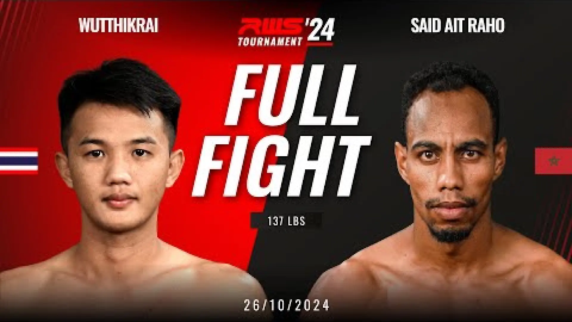Wuttikrai Wor.Jakrawut vs Said Ait Raho (Fight Video)