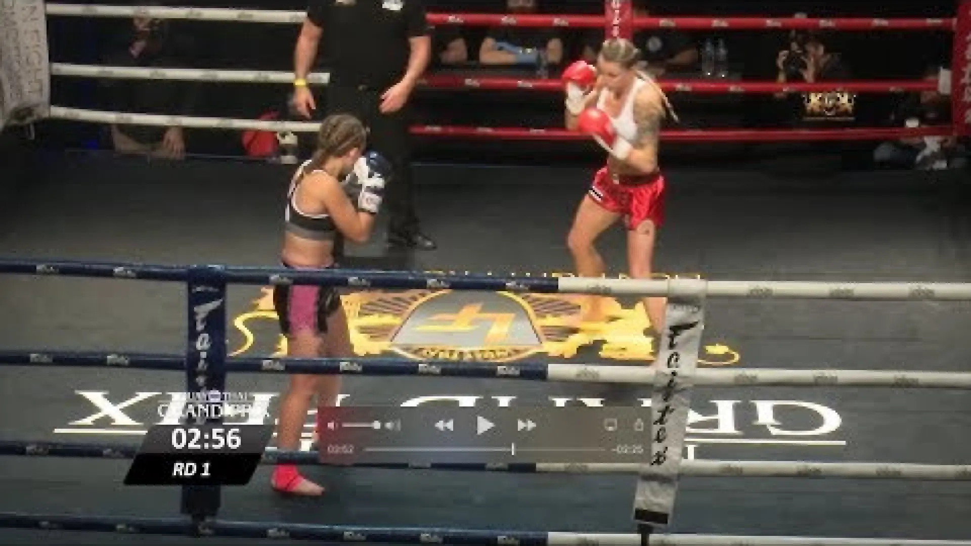 Amber Finley vs Kelly Haynes (Fight Video)