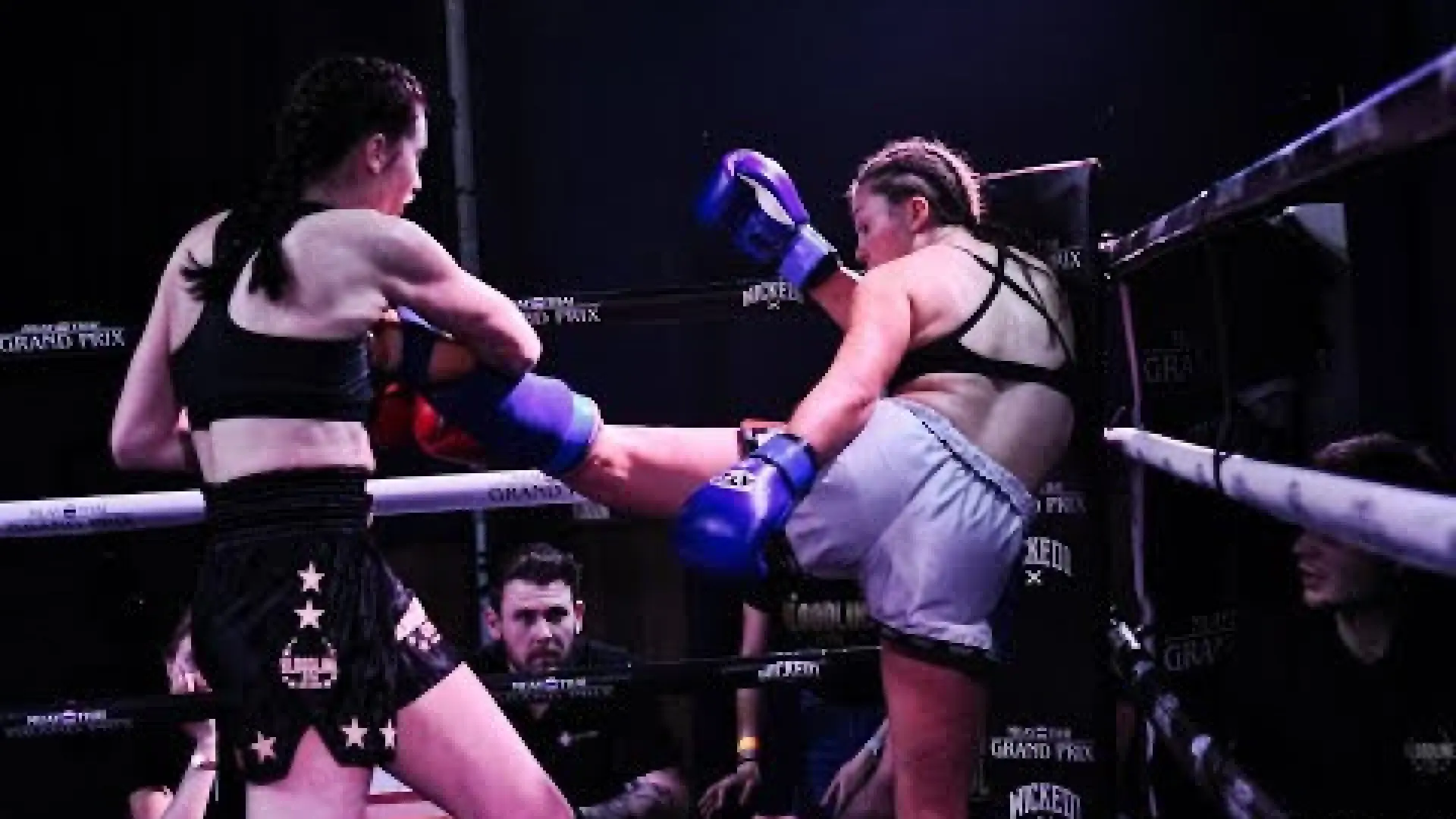 Claudia Harrington vs Daniel Blair (Fight Video)