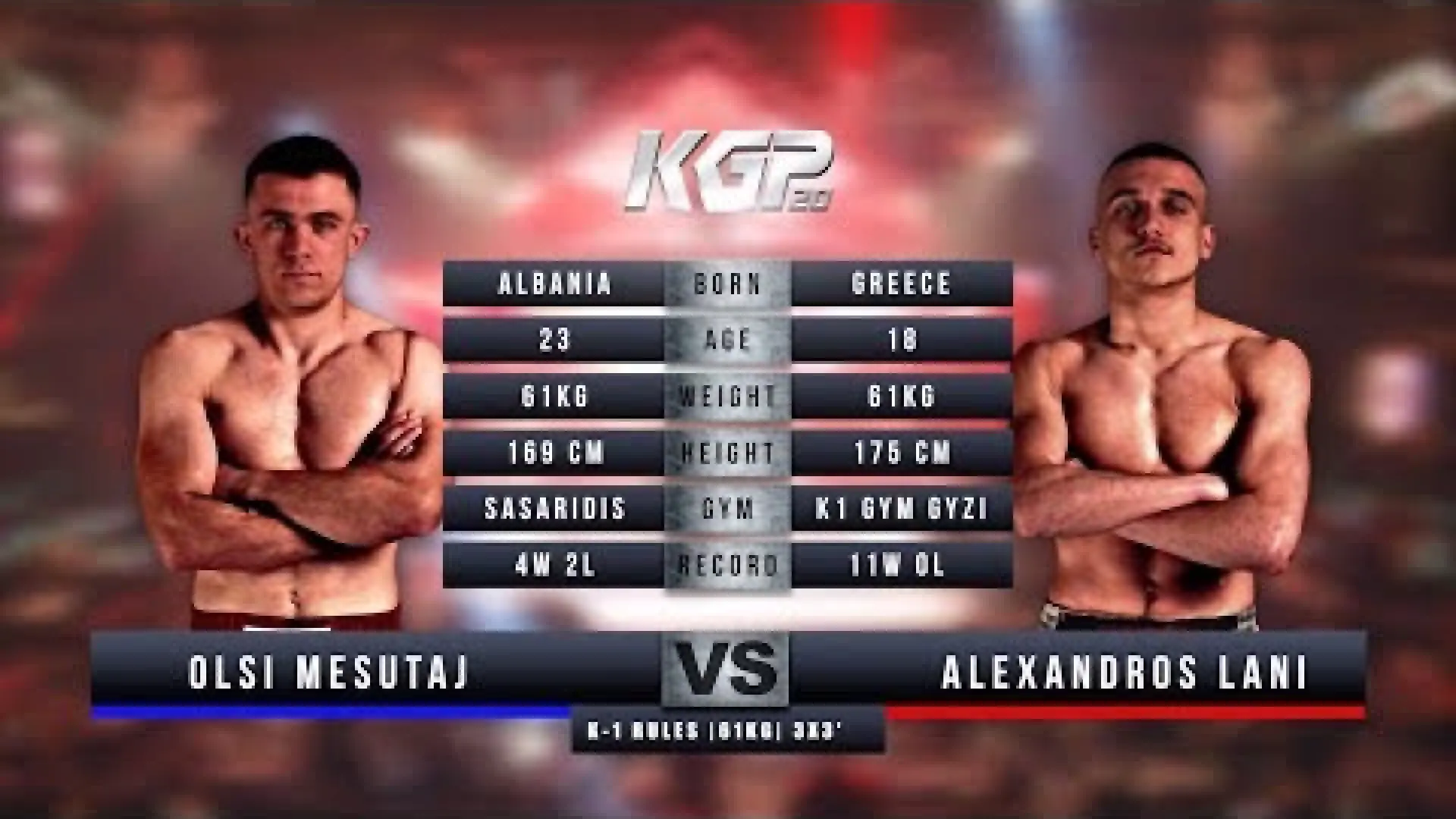 Olsi Mesutaj vs Alexandros Lani (Fight Video)