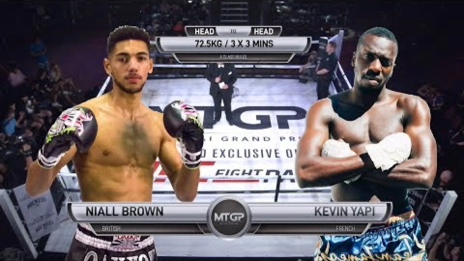 Niall Brown vs Kevin Yapi (Fight Video)