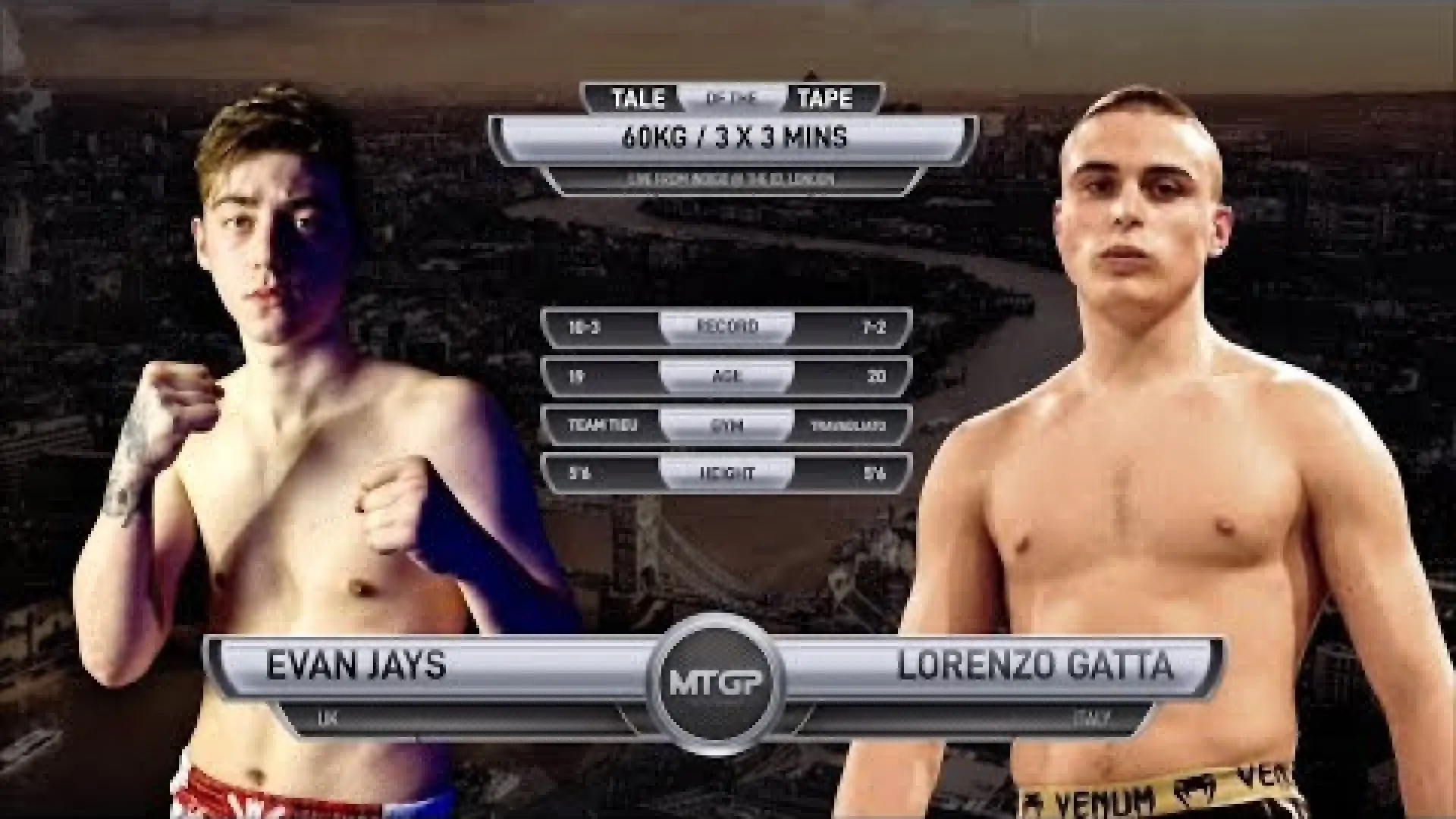 Evan Jays vs Lorenzo Gatta (Fight Video)