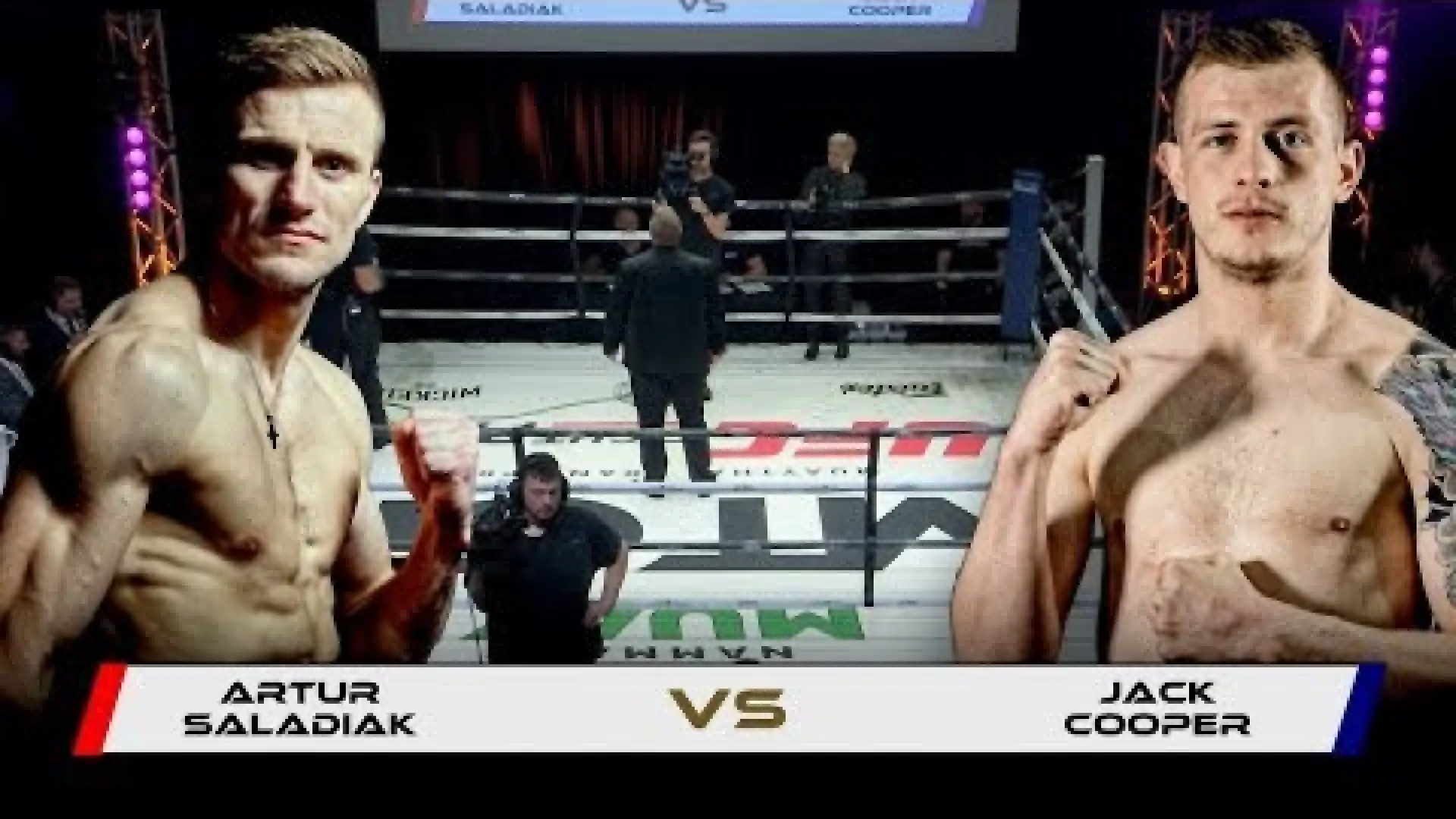 Jack Cooper vs Artur Saladiak (Fight Video)
